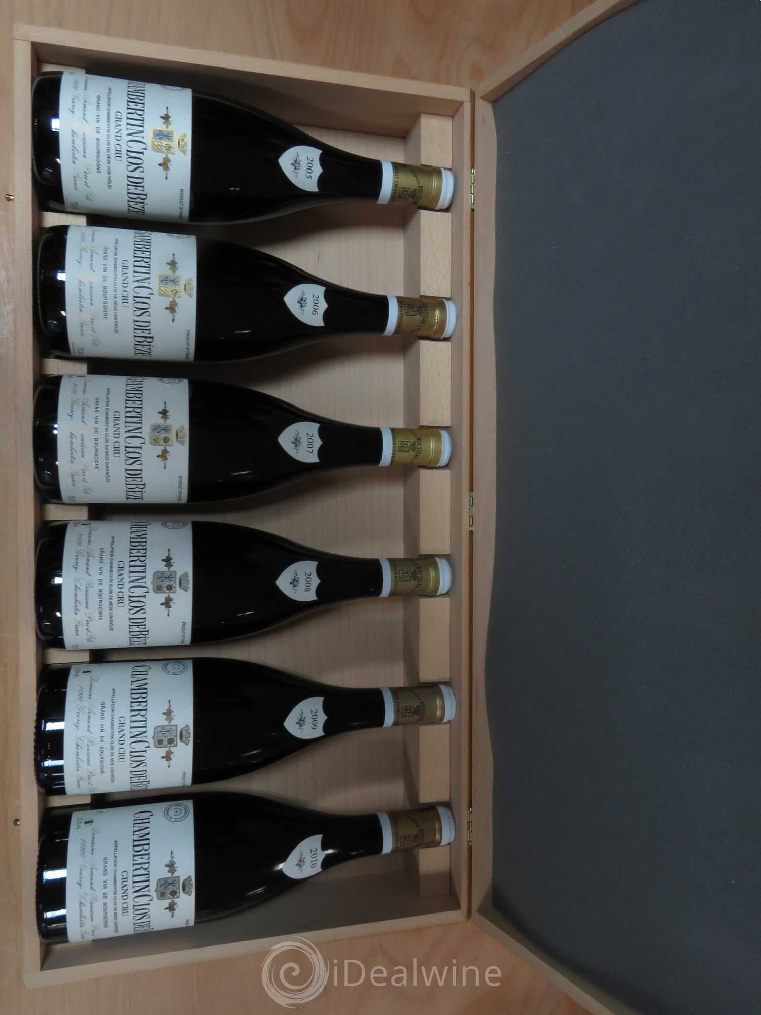 Verticale Chambertin Clos de Bèze Grand Cru Armand Rousseau (Domaine) Millésime 2005 - 2006 - 2007 - 2008 - 2009 - 2010 - Posten von 6 Flaschen - 4