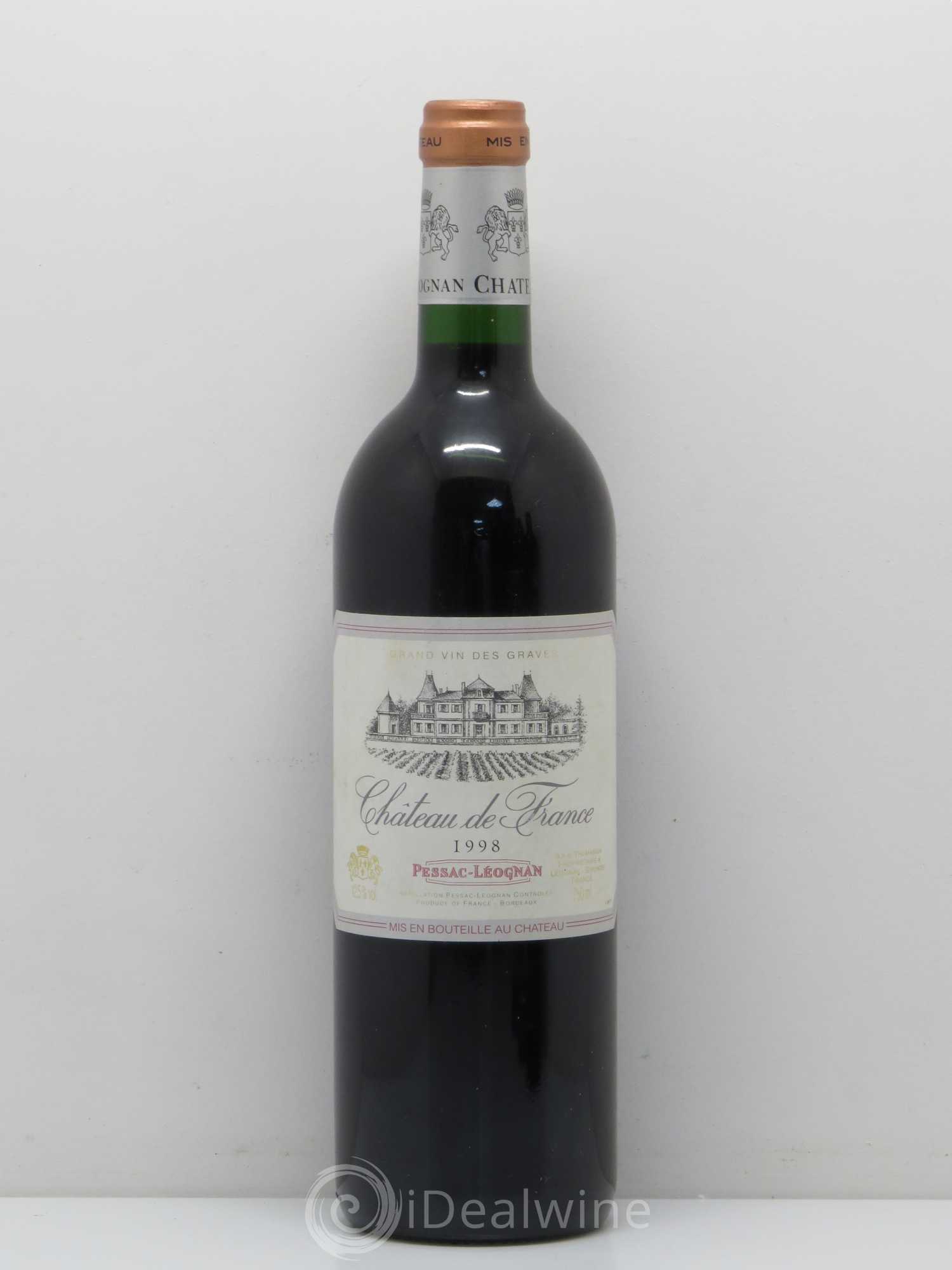 Château de France 1998 - Lot de 1 bouteille - 0