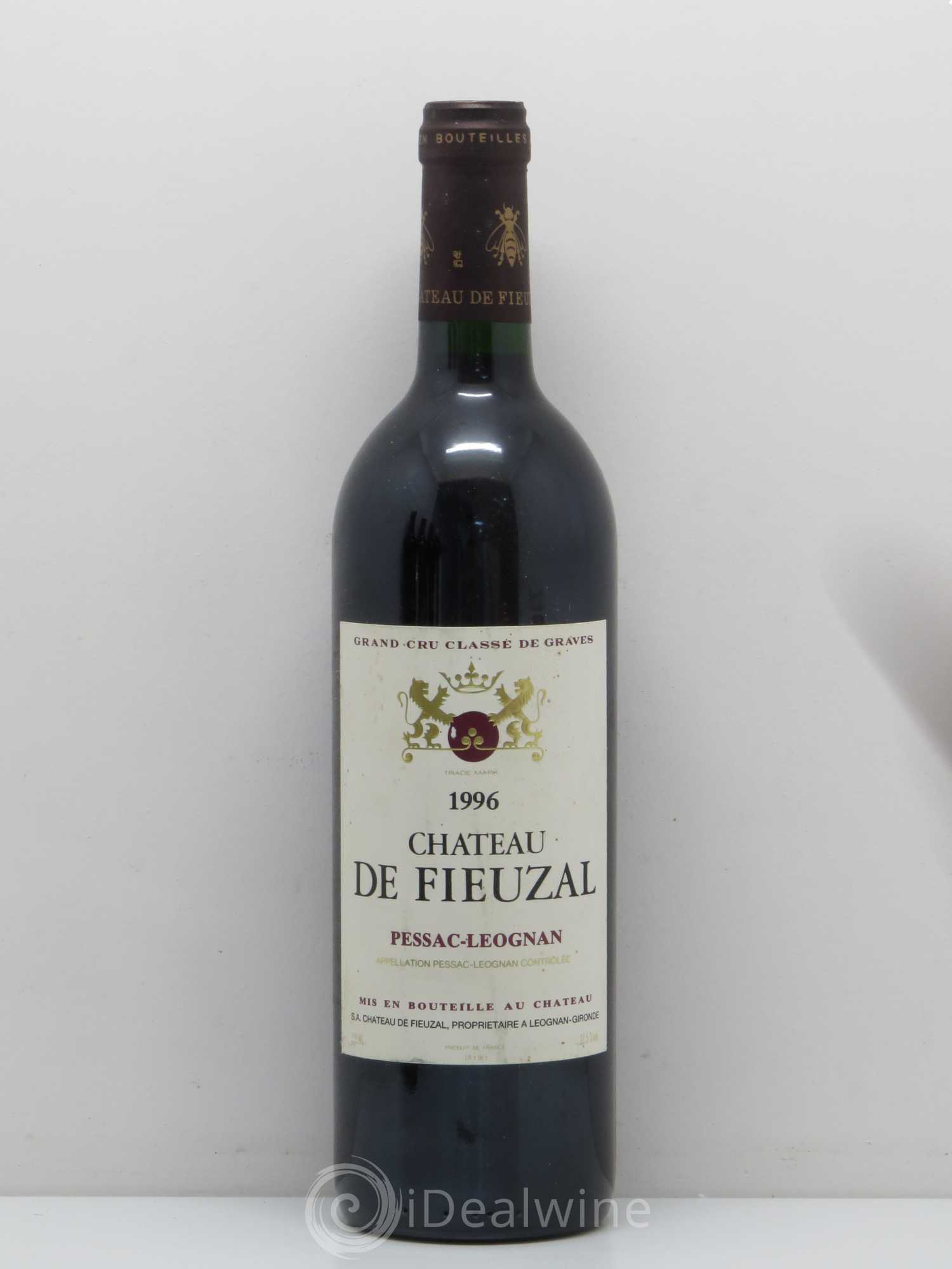 Château de Fieuzal Cru Classé de Graves 1996 - Lot de 1 bouteille - 0