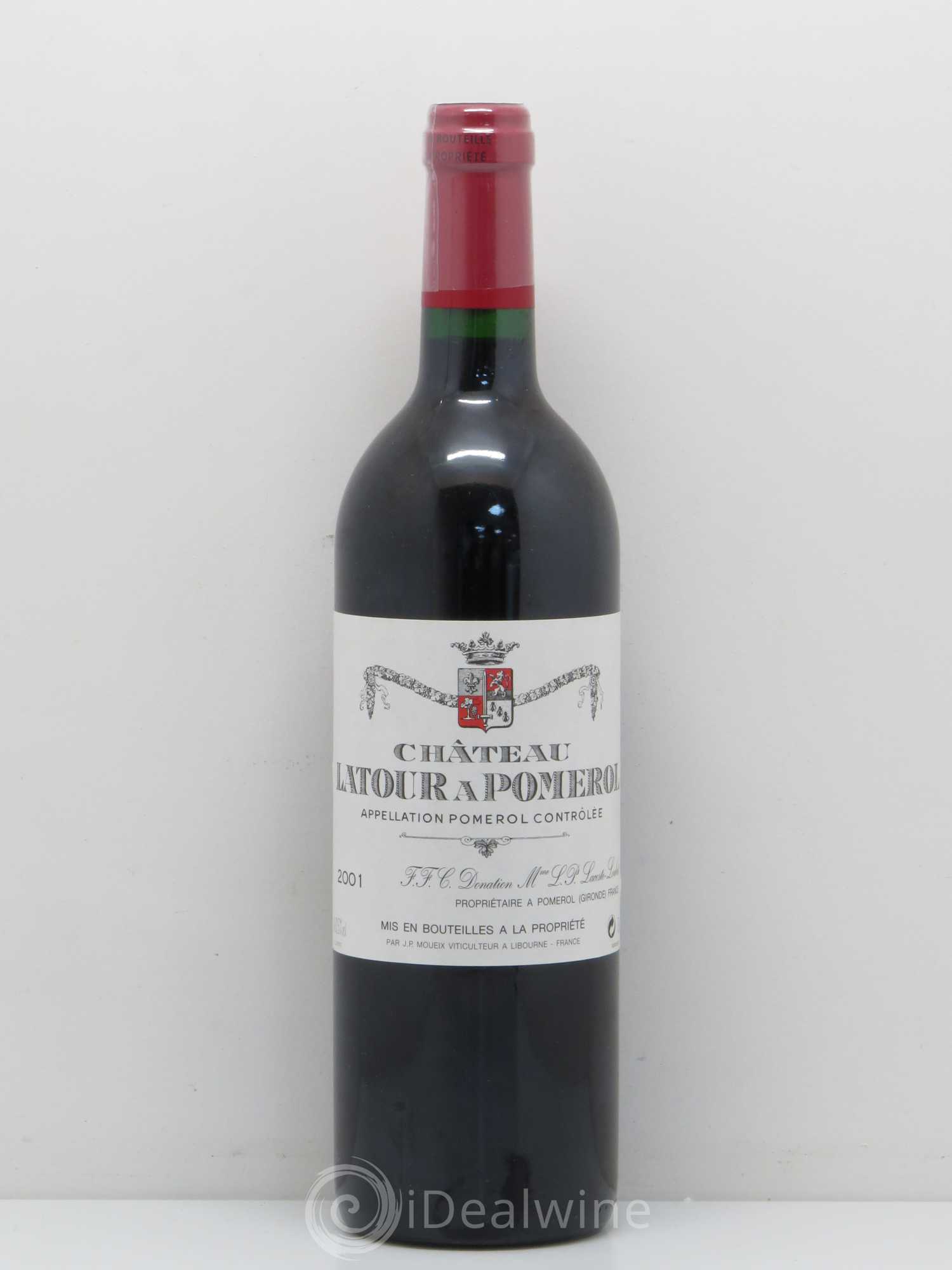 Château Latour à Pomerol 2001 - Lot de 1 bouteille - 0