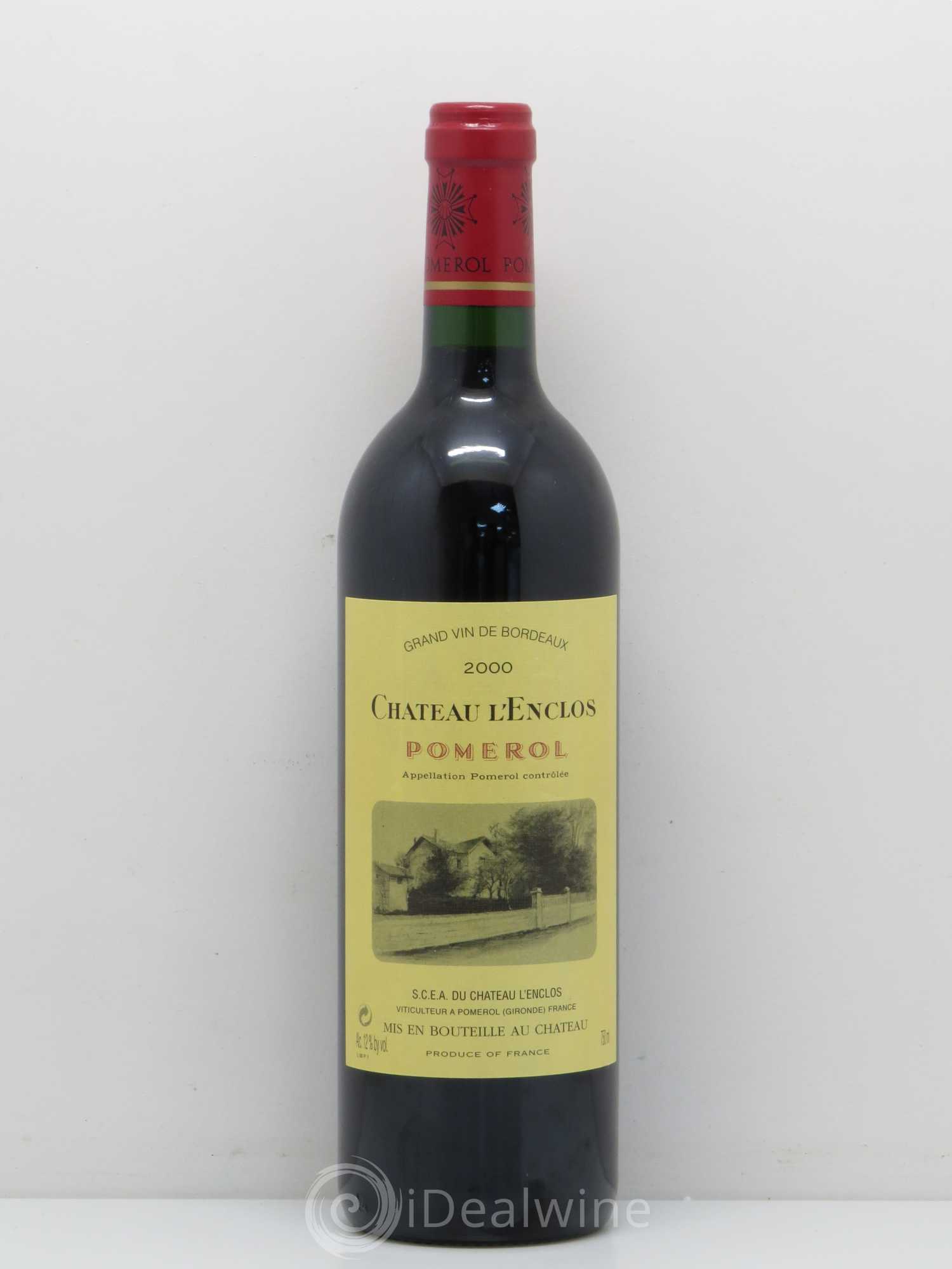 Château l' Enclos 2000 - Lot de 1 bouteille - 0