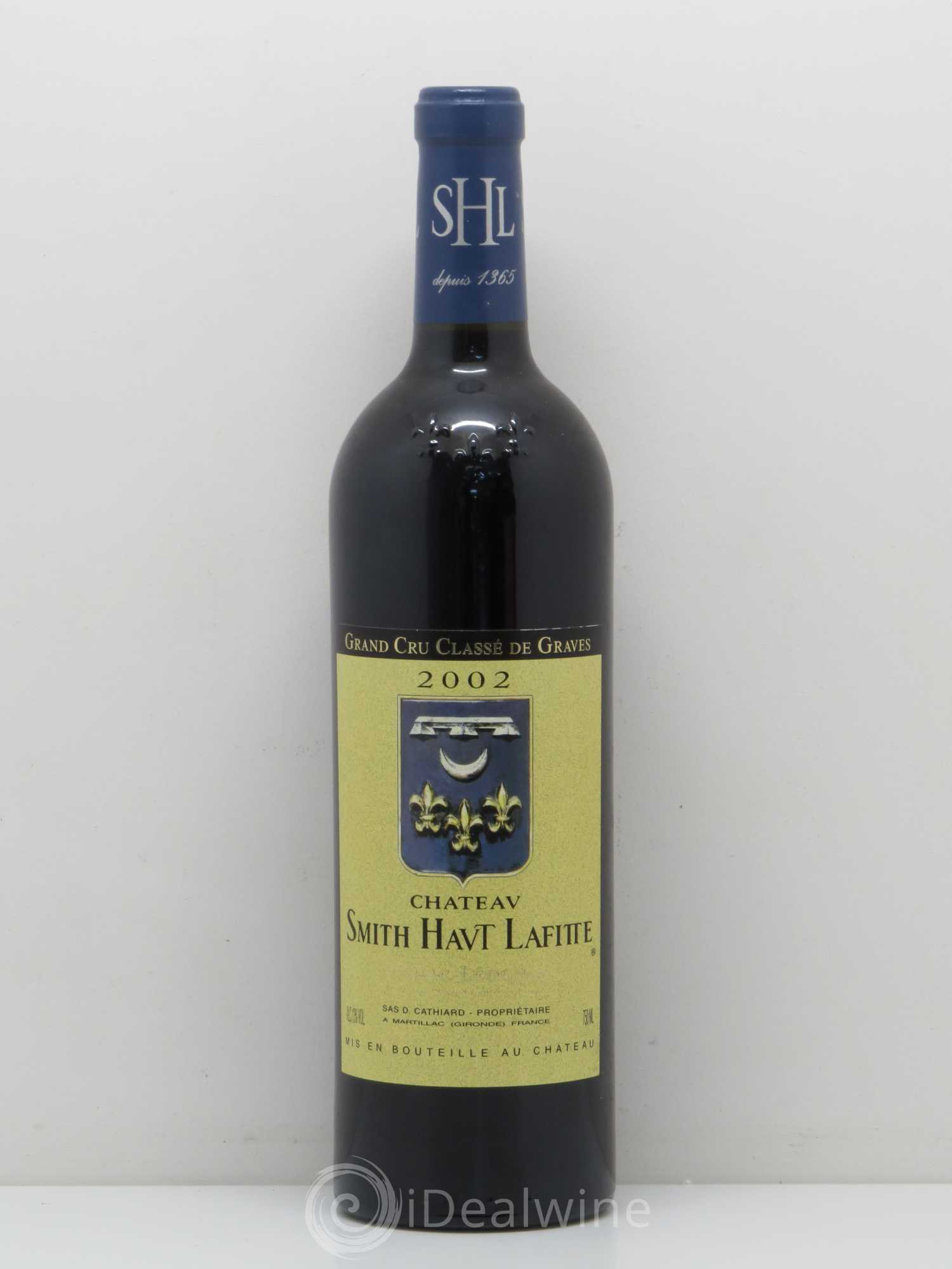 Château Smith Haut Lafitte Cru Classé de Graves 2002 - Lot de 1 bouteille - 0