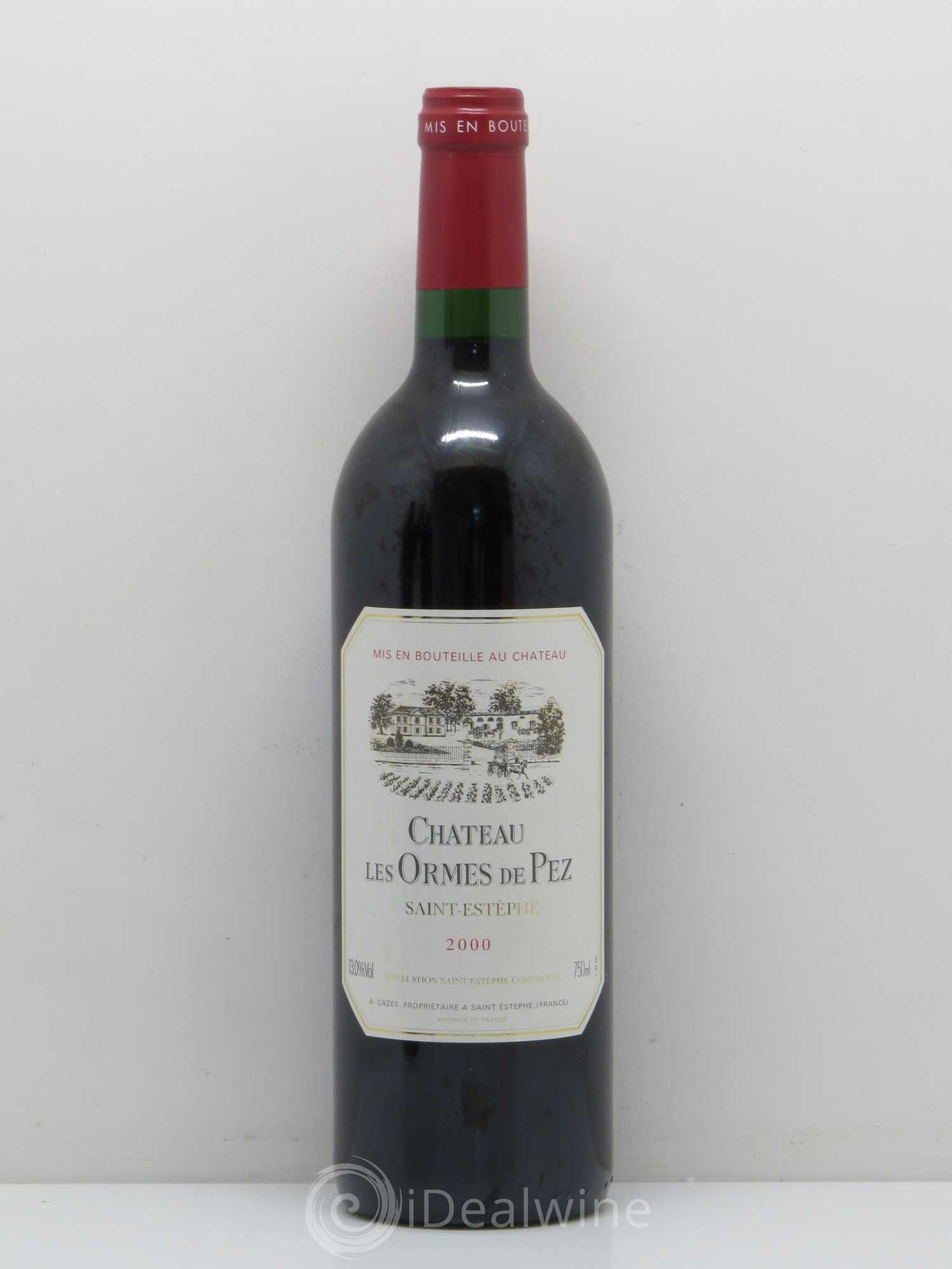 Château les Ormes de Pez 2000 - Lot de 1 bouteille - 0