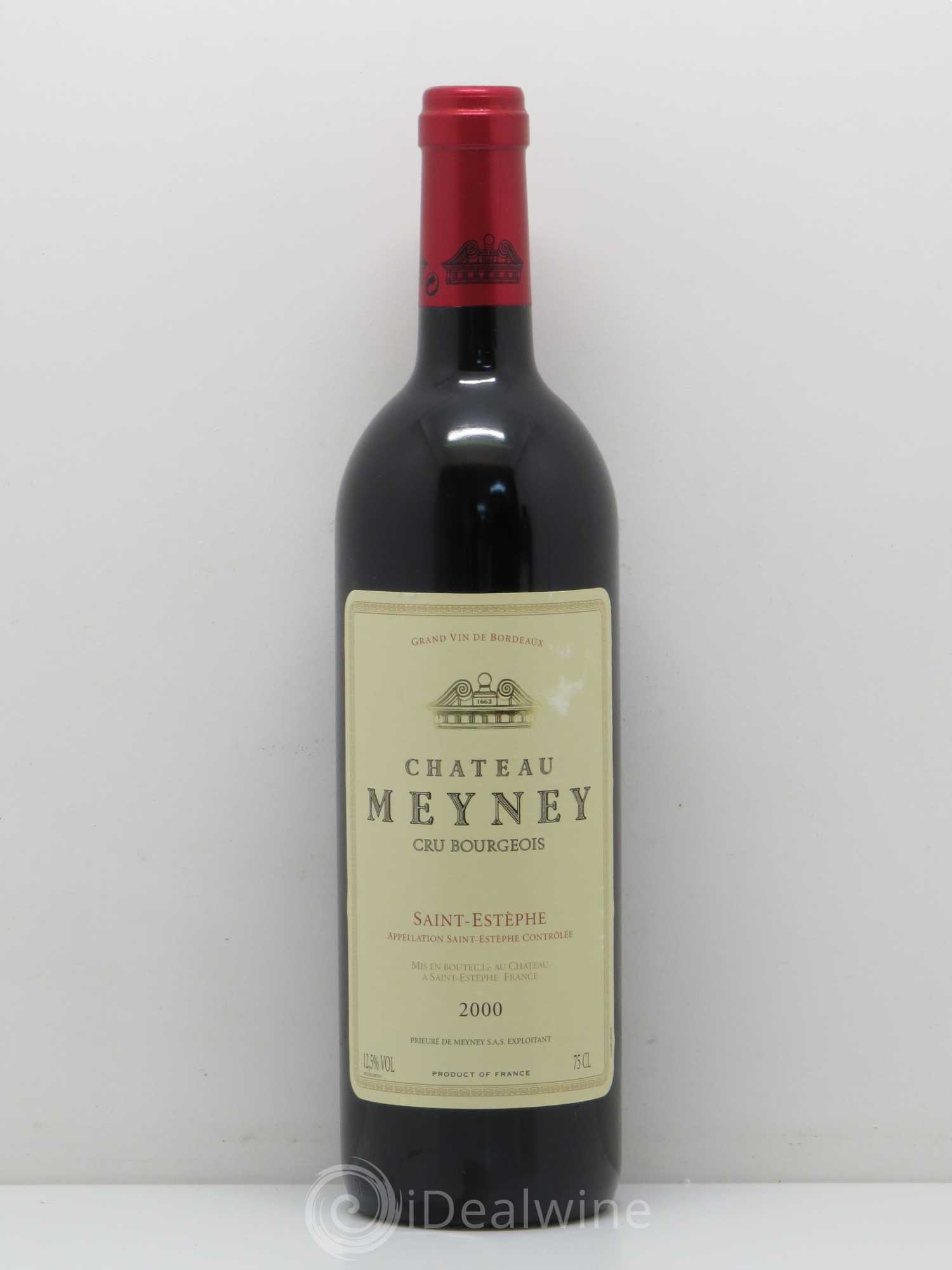 Château Meyney 2000 - Lot de 1 bouteille - 0