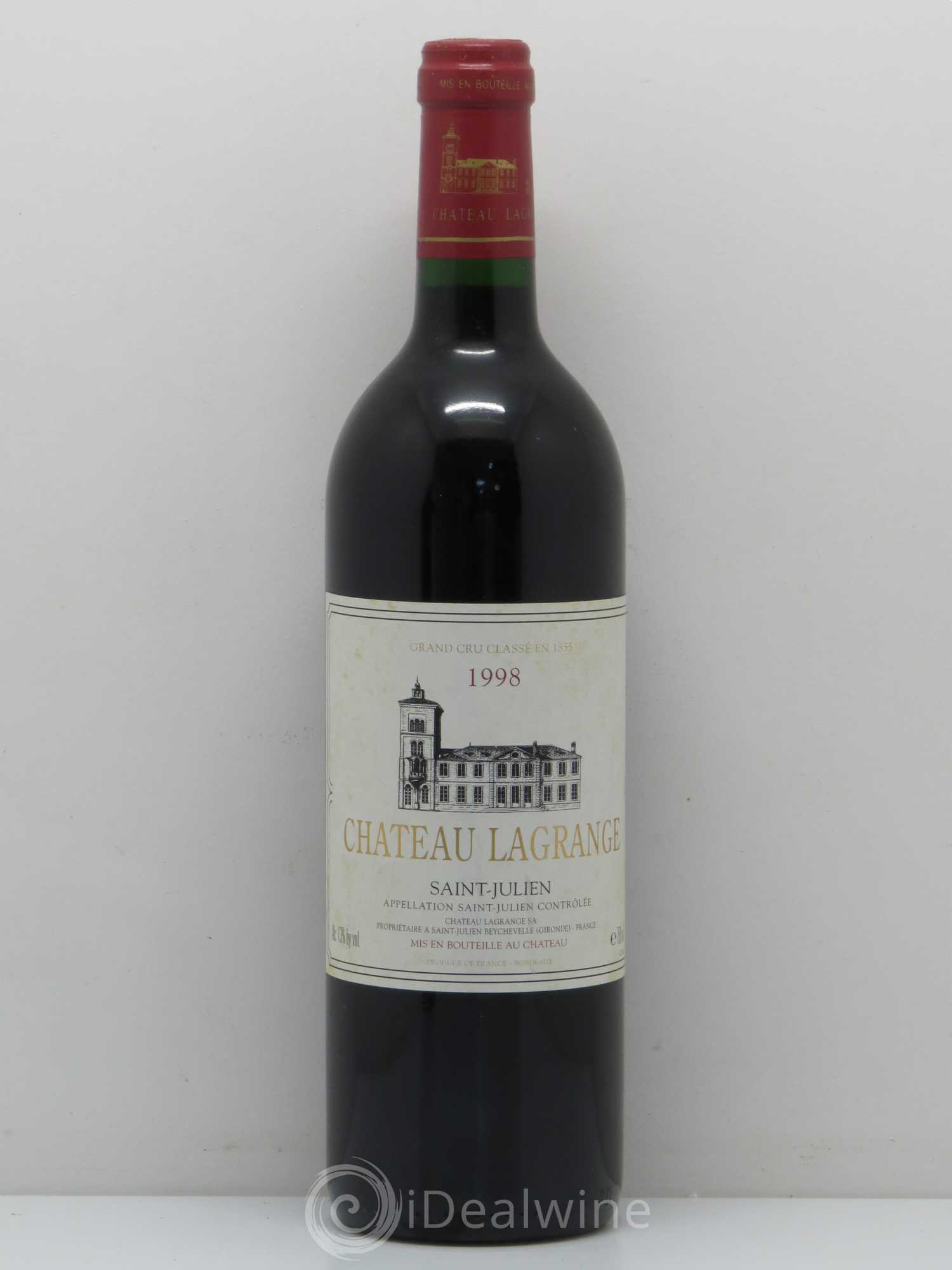Château Lagrange 3ème Grand Cru Classé 1998 - Lot de 1 bouteille - 0