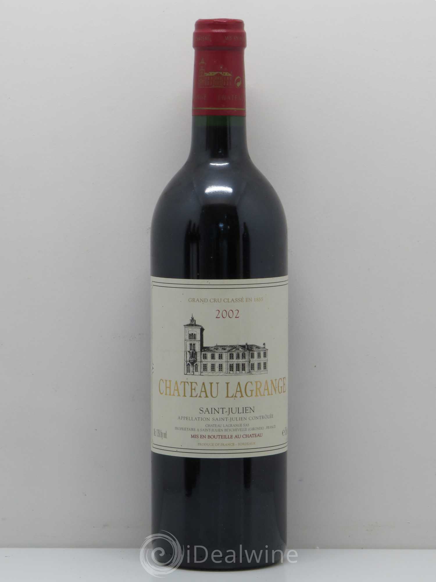 Château Lagrange 3ème Grand Cru Classé 2002 - Lot de 1 bouteille - 0