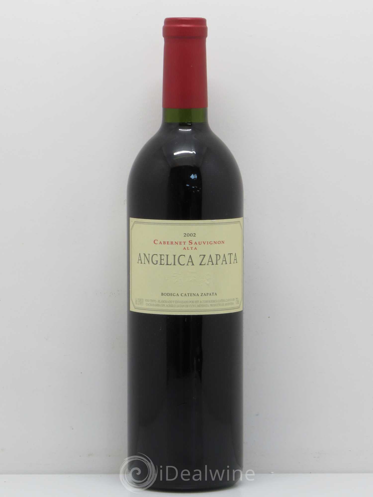Mendoza Angélica Zapata Cabernet Sauvignon Alta Bodega Catena Zapata 2002 - Posten von 1 Flasche - 0