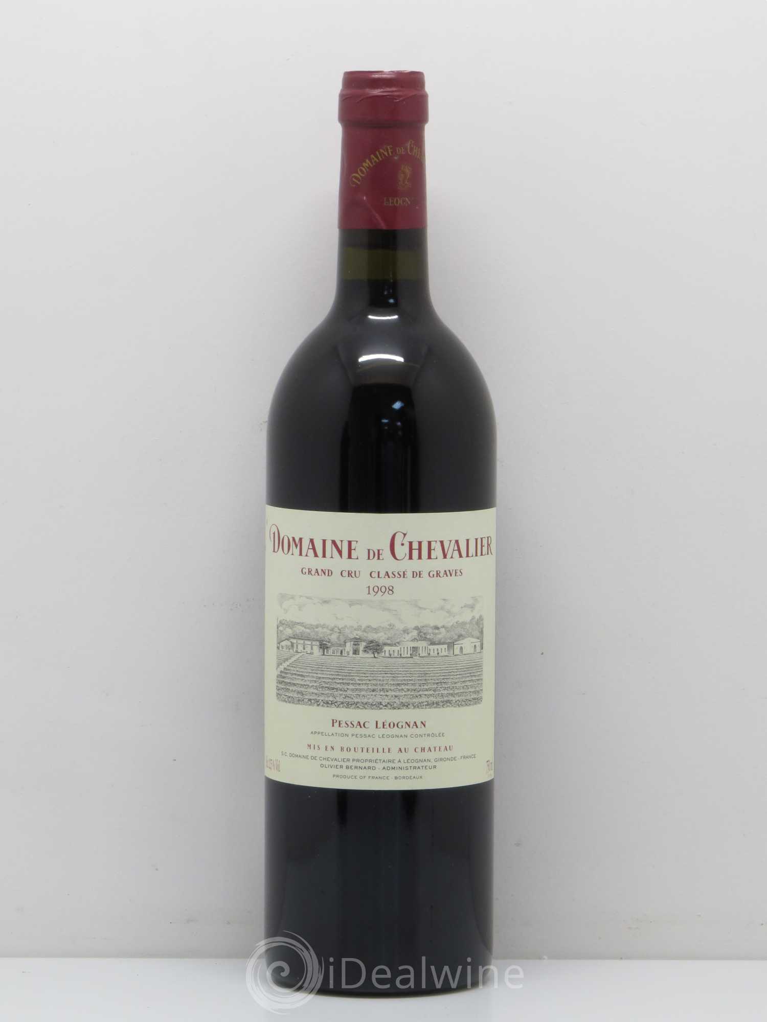 Domaine de Chevalier Cru Classé de Graves 1998 - Lot de 1 bouteille - 0