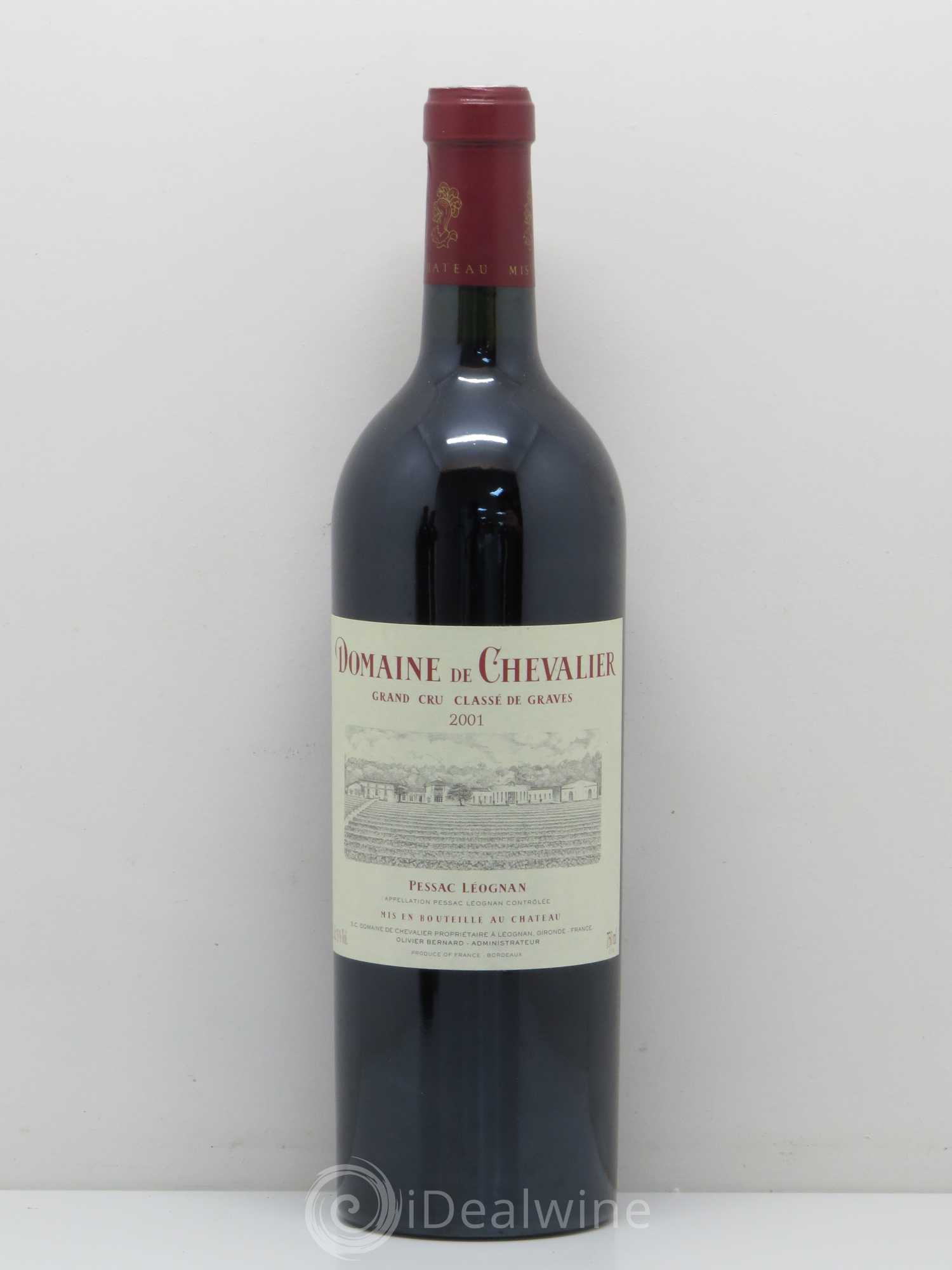 Domaine de Chevalier Cru Classé de Graves 2001 - Lot de 1 bouteille - 0
