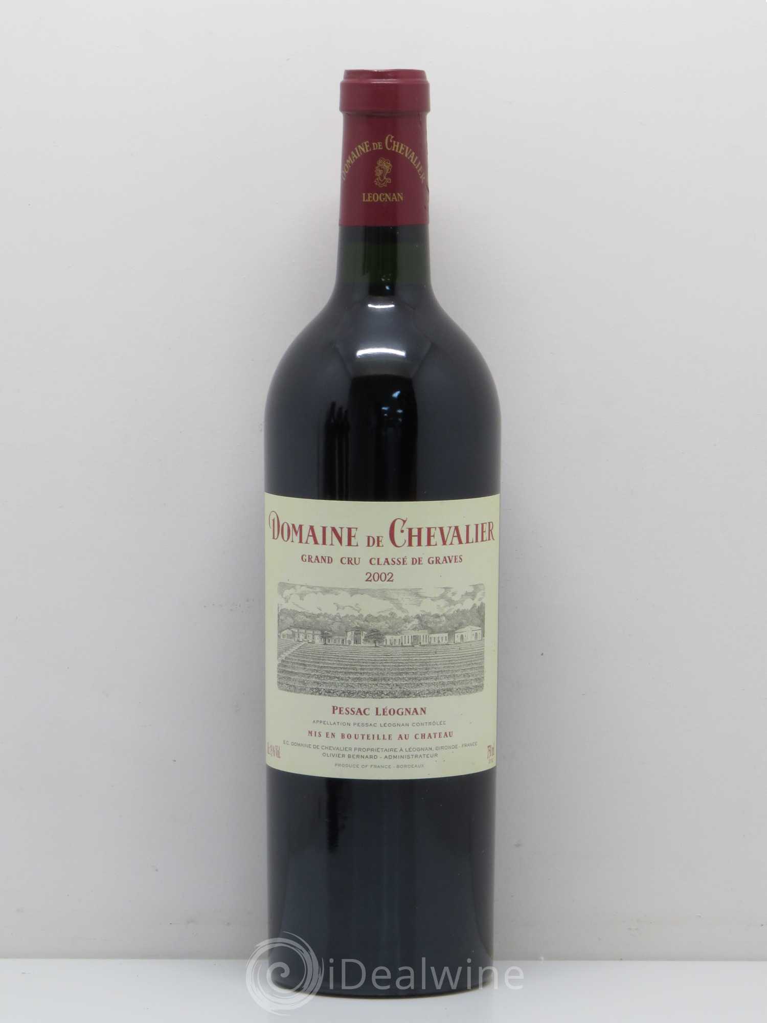 Domaine de Chevalier Cru Classé de Graves 2002 - Lot de 1 bouteille - 0