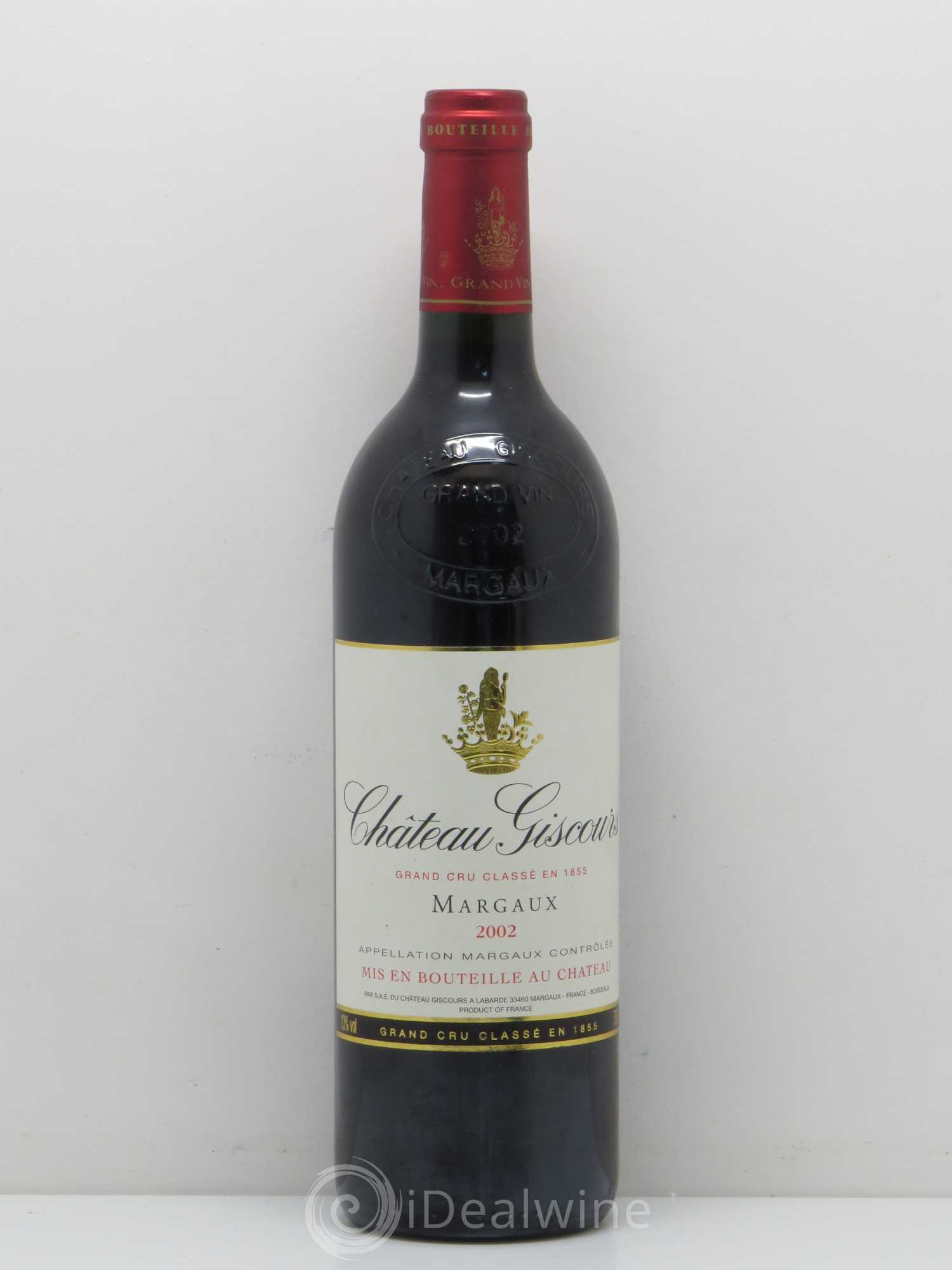 Château Giscours 3ème Grand Cru Classé 2002 - Lot de 1 bouteille - 0