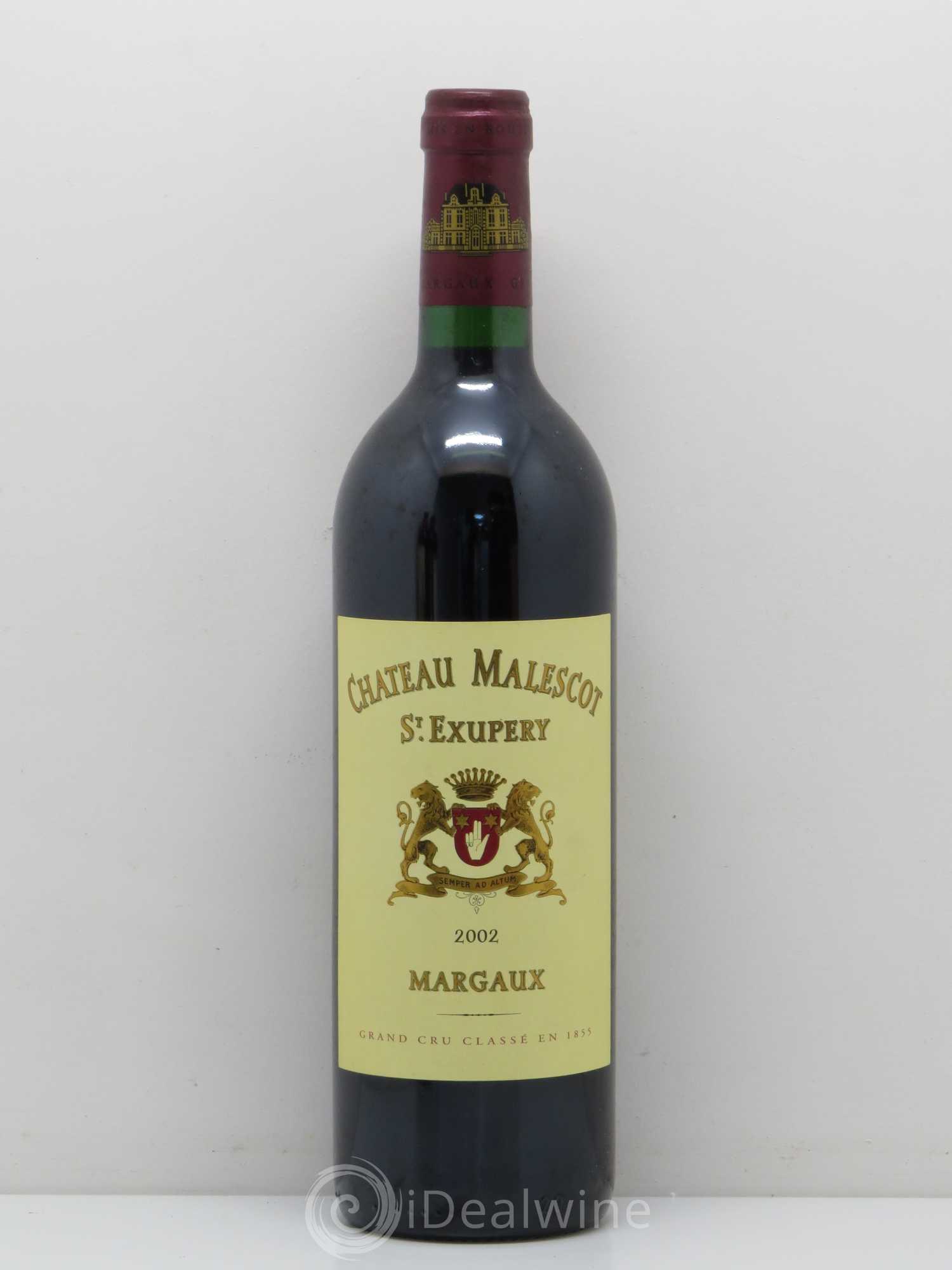 Château Malescot Saint-Exupéry 3ème Grand Cru Classé 2002 - Lot de 1 bouteille - 0