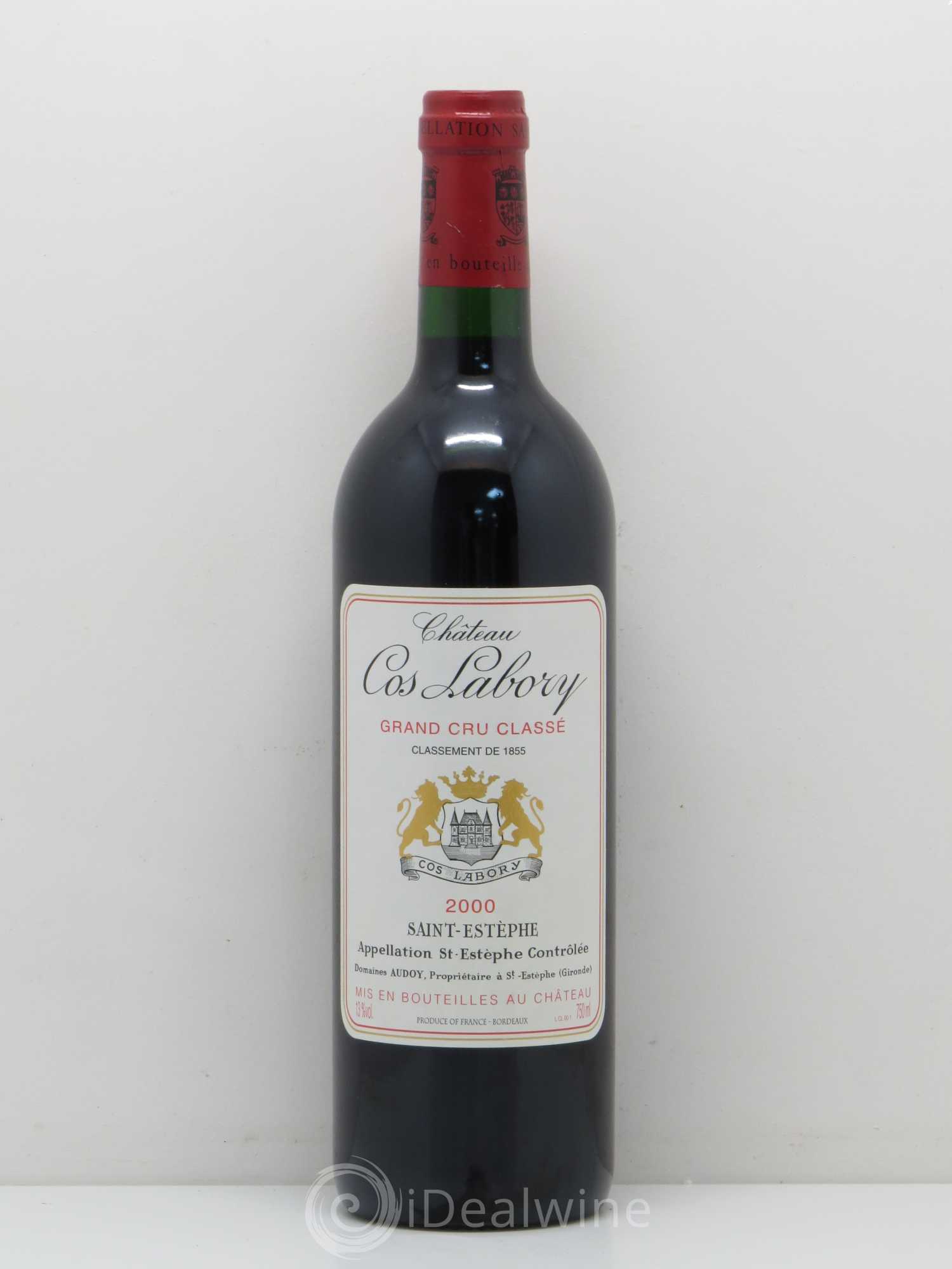 Château Cos Labory 5ème Grand Cru Classé 2000 - Lot de 1 bouteille - 0