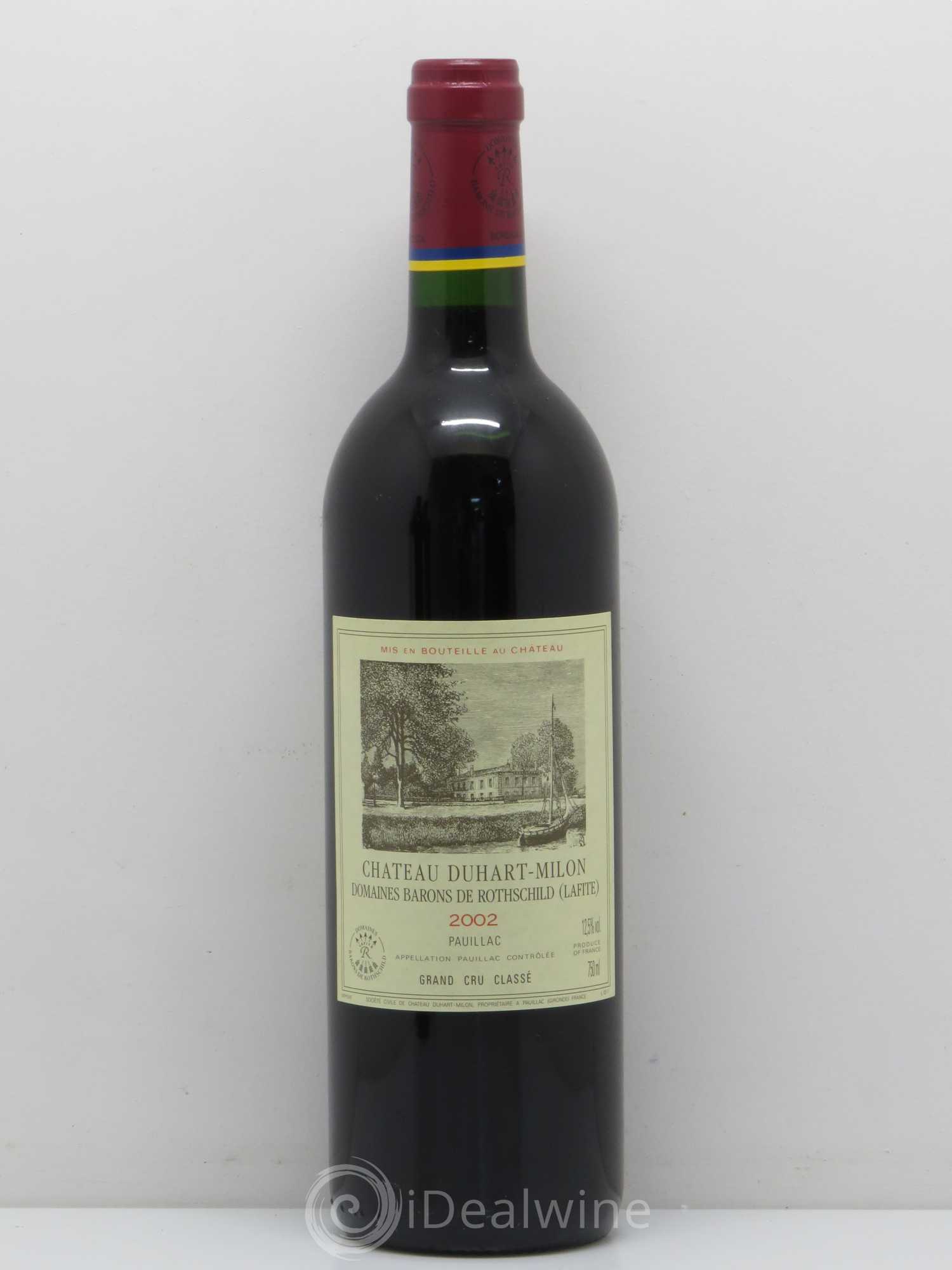 Château Duhart-Milon 4ème Grand Cru Classé 2002 - Lot de 1 bouteille - 0