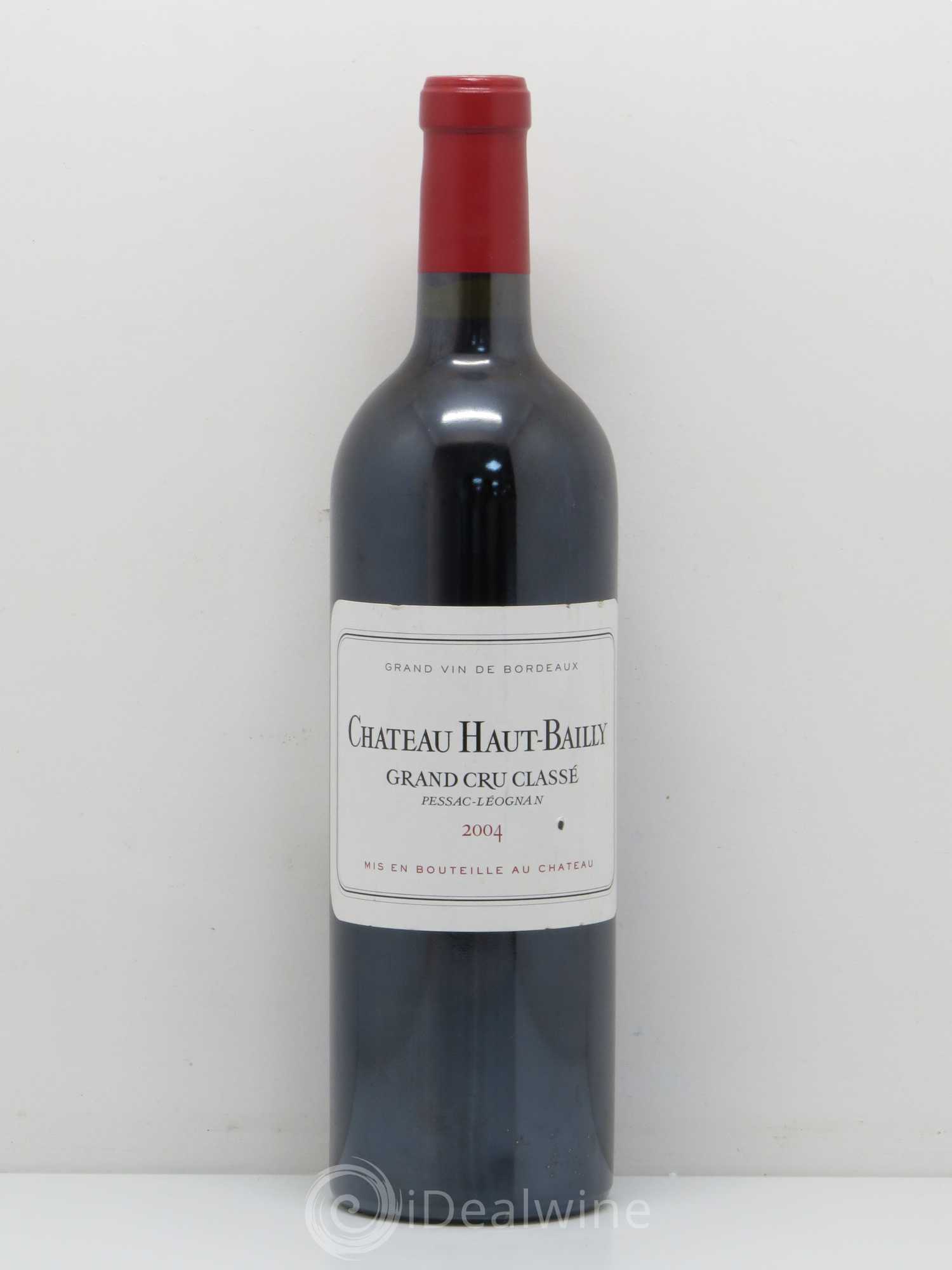 Château Haut-Bailly Cru Classé de Graves 2004 - Lot de 1 bouteille - 0