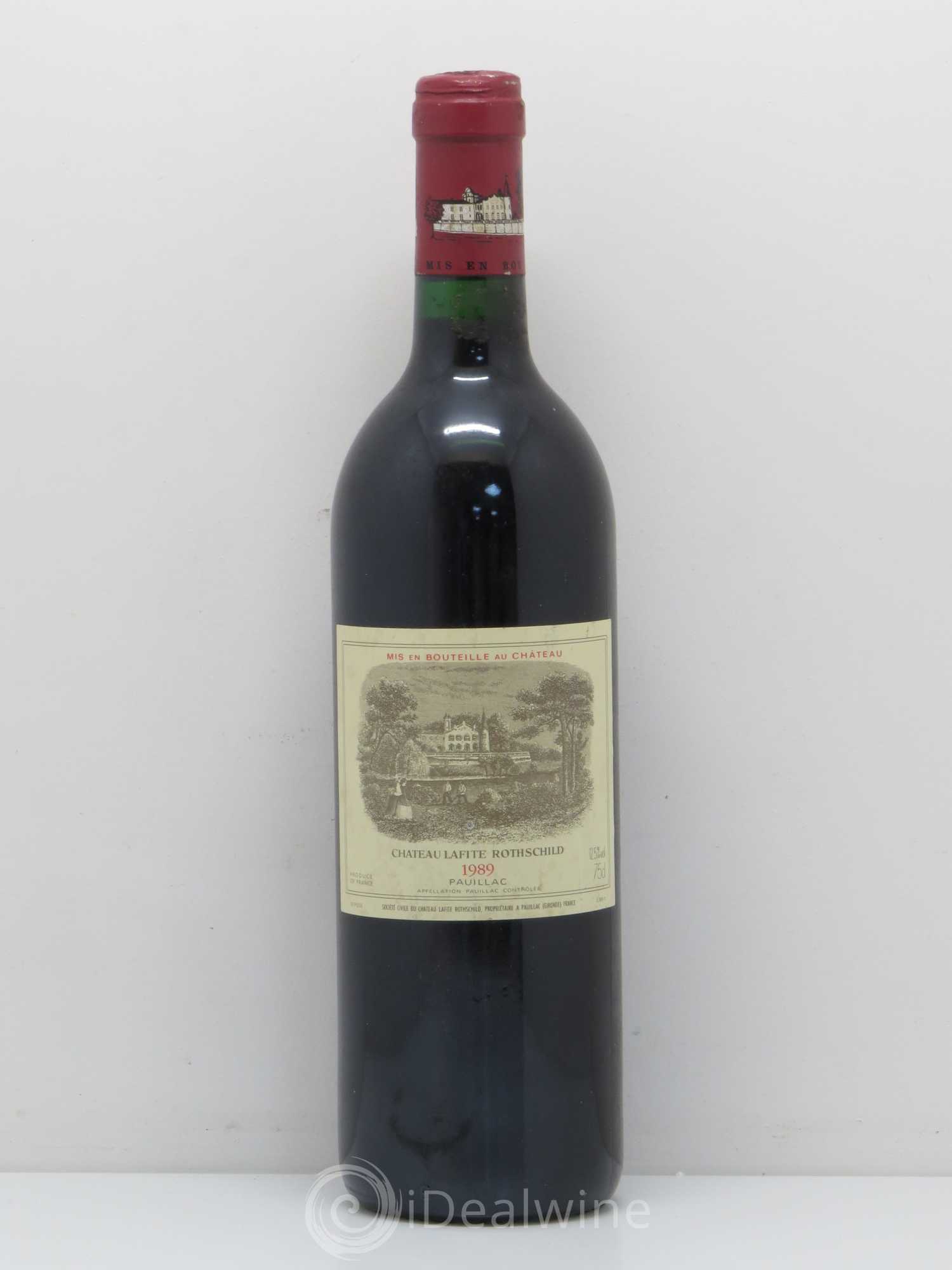 Château Lafite Rothschild 1er Grand Cru Classé 1989 - Lot de 1 bouteille - 0
