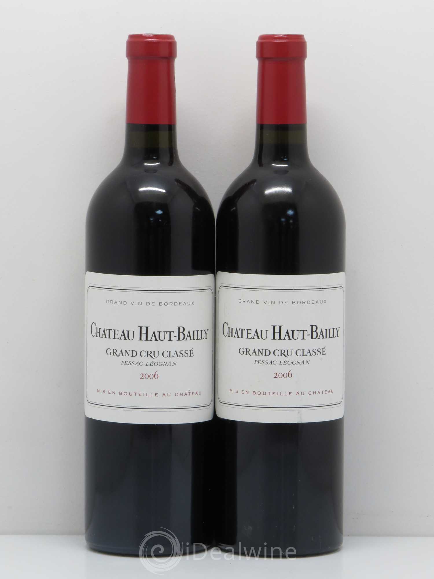 Château Haut-Bailly Cru Classé de Graves 2006 - Lot de 2 bouteilles - 0