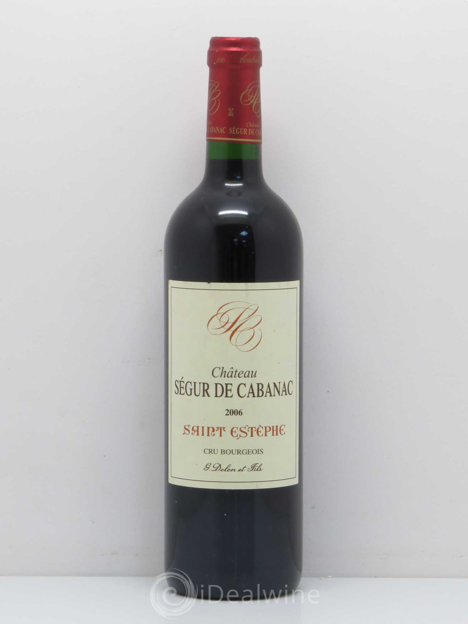 Château Ségur de Cabanac Cru Bourgeois (sans prix de réserve) 2006 - Lot de 1 bouteille - 0