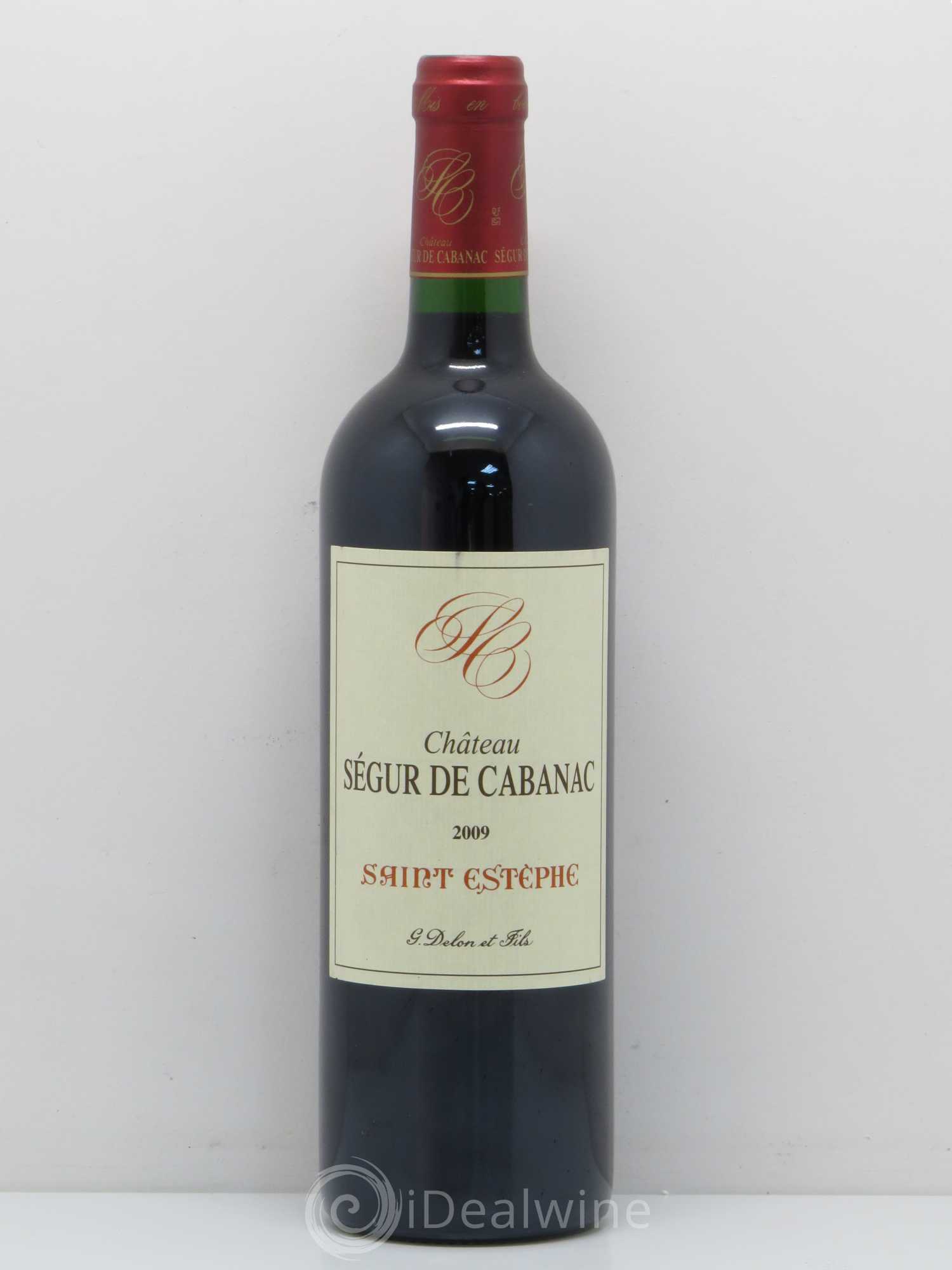 Château Ségur de Cabanac Cru Bourgeois 2009 - Lot de 1 bouteille - 0