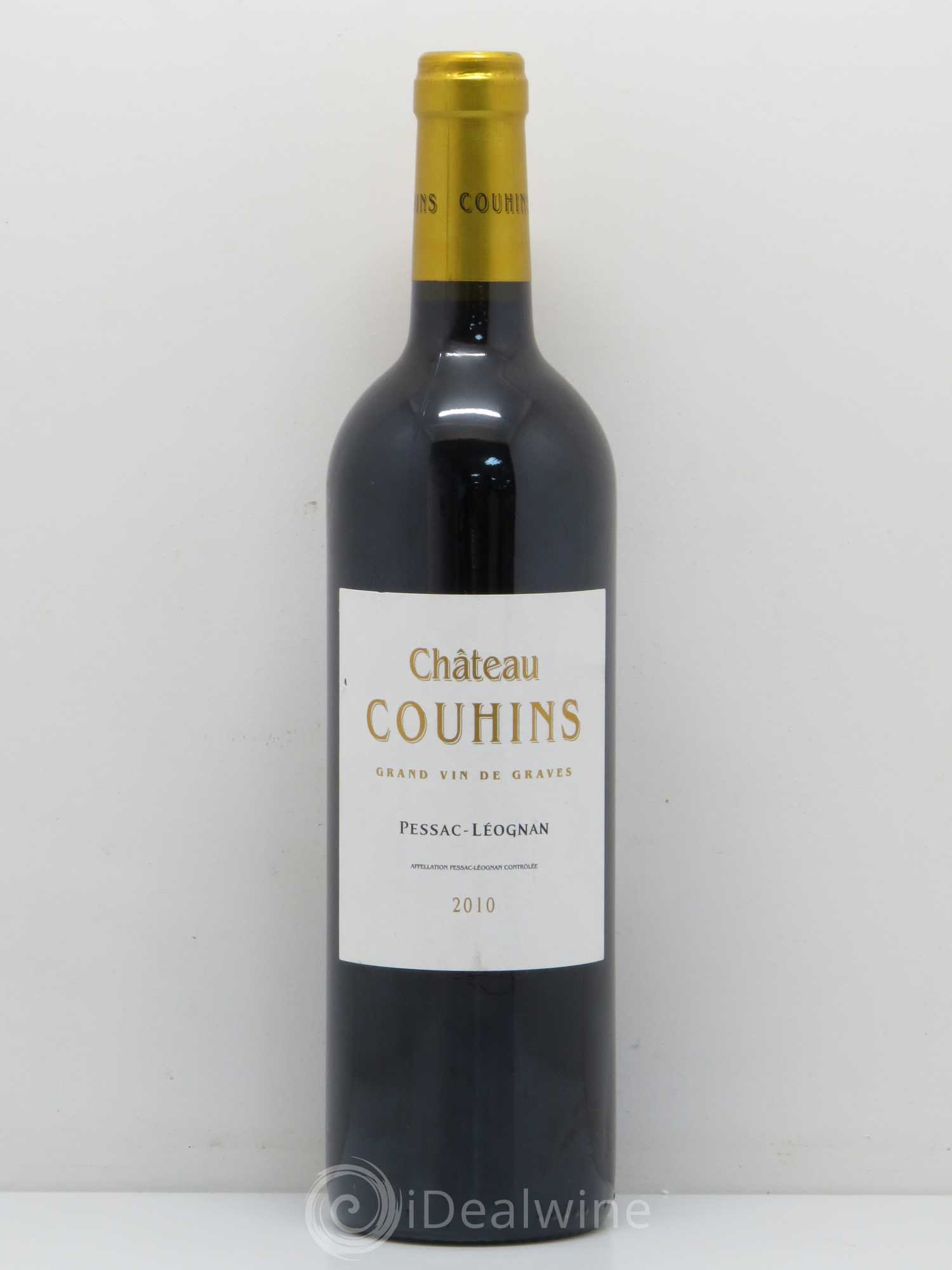 Château Couhins 2010 - Lot de 1 bouteille - 0