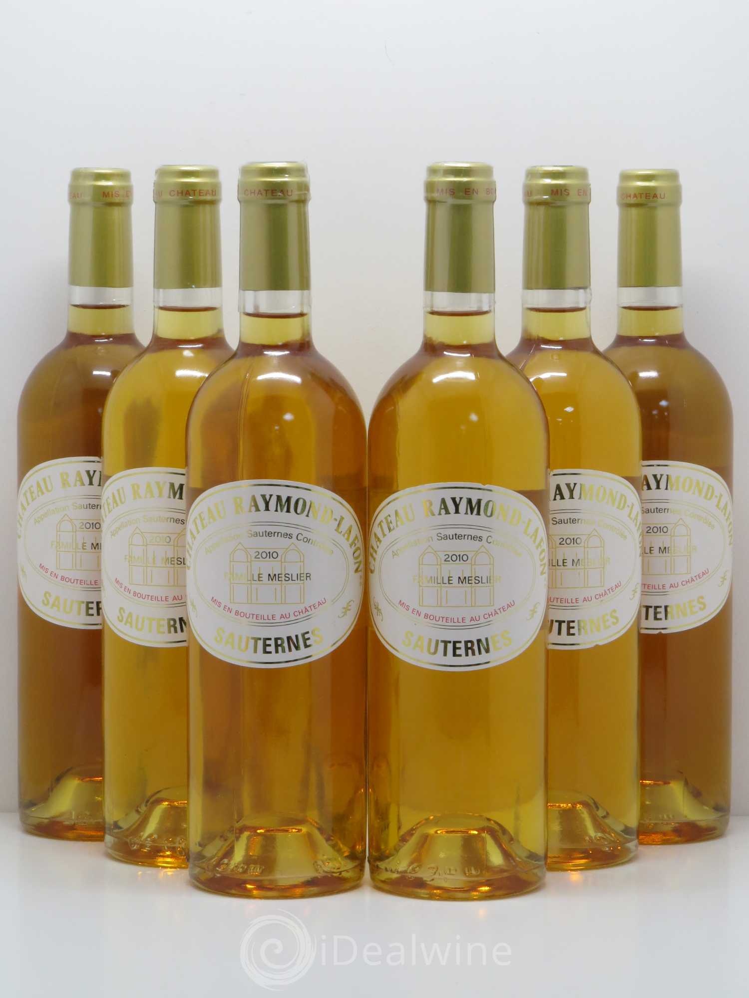 Château Raymond Lafon 2010 - Lot de 6 bouteilles - 0