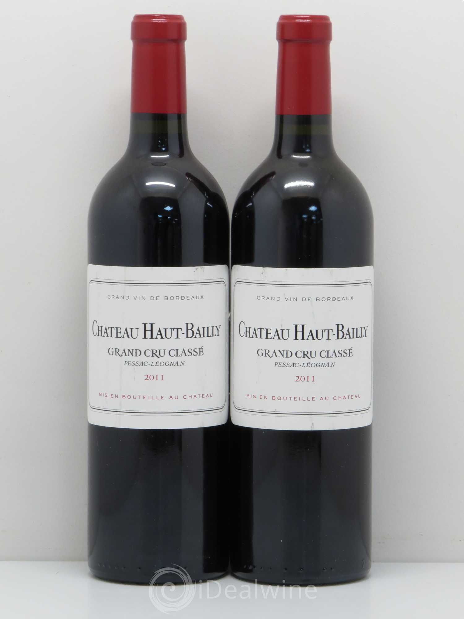 Château Haut-Bailly Cru Classé de Graves 2011 - Lot de 2 bouteilles - 0
