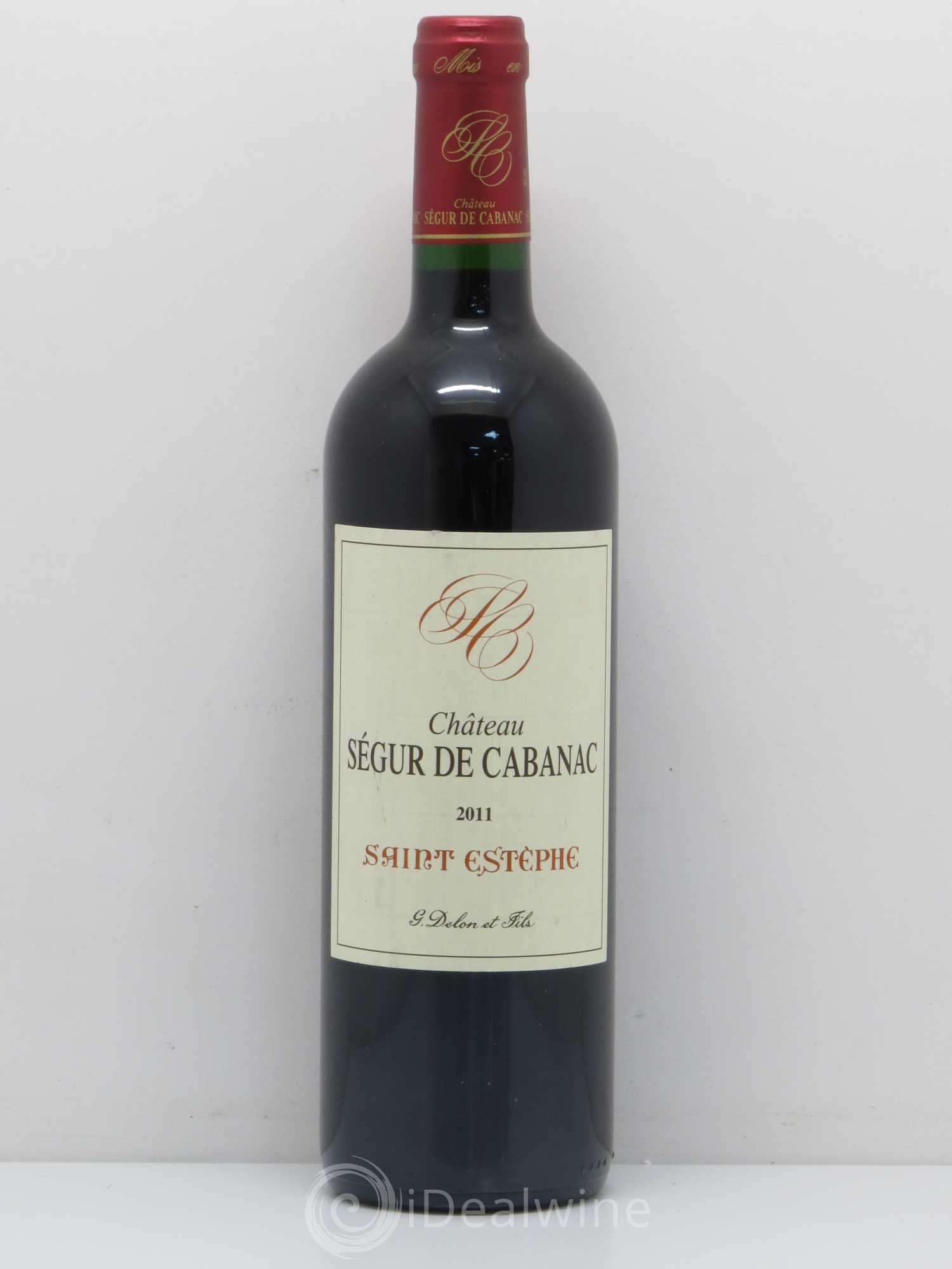 Château Ségur de Cabanac Cru Bourgeois 2011 - Lot de 1 bouteille - 0