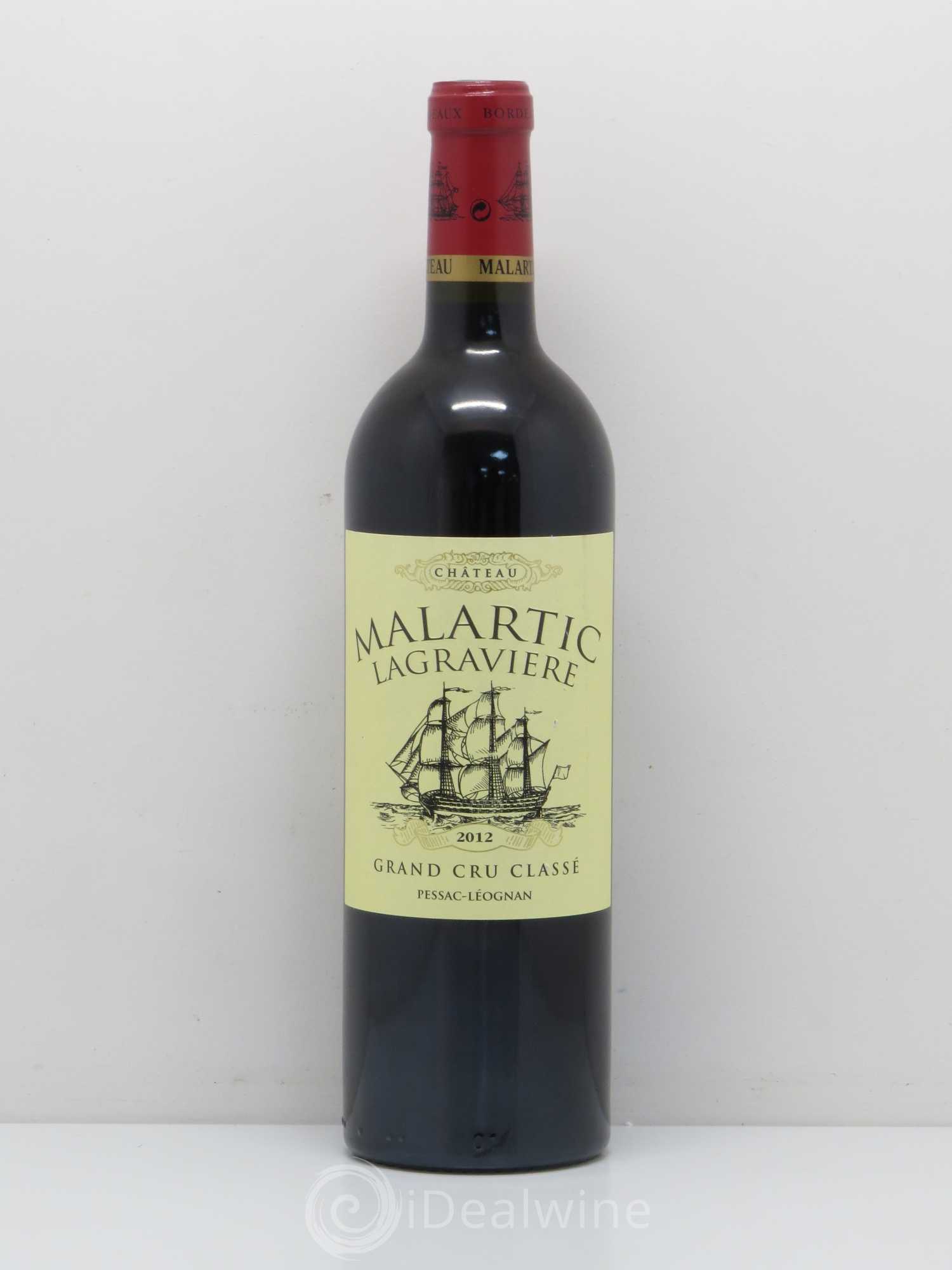 Château Malartic-Lagravière Cru Classé de Graves 2012 - Lot de 1 bouteille - 0