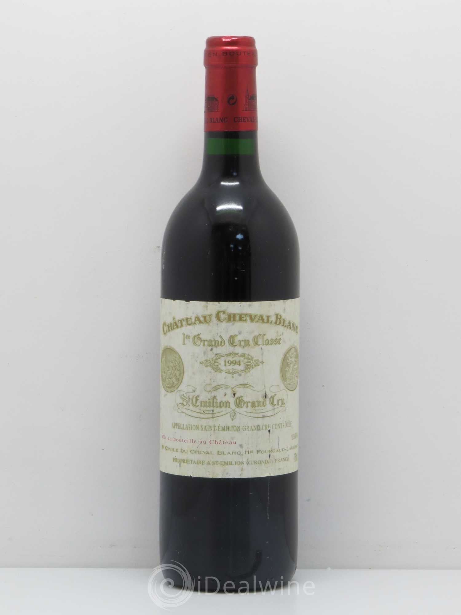 Château Cheval Blanc 1er Grand Cru Classé A 1994 - Lot de 1 bouteille - 0