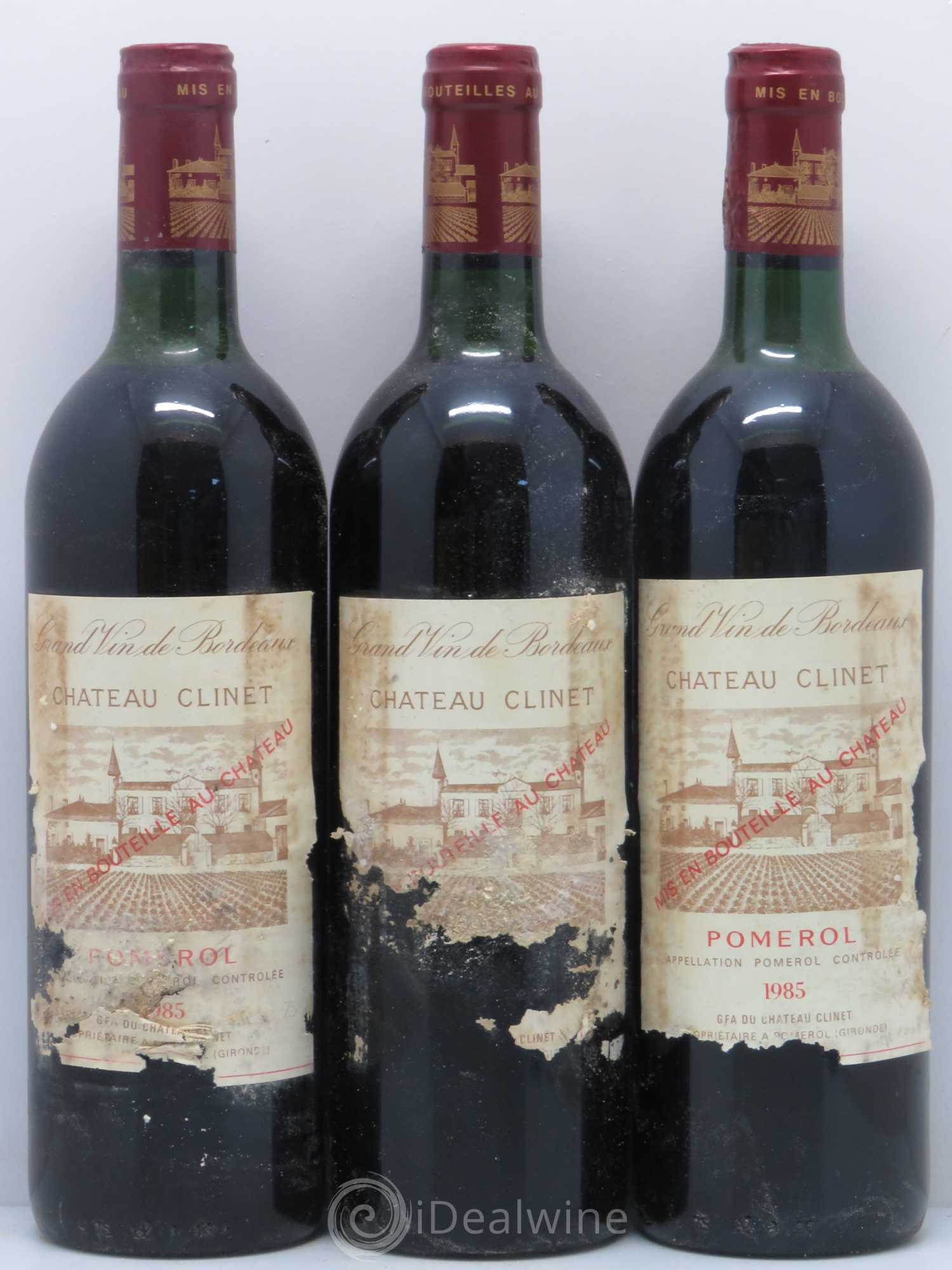 Château Clinet 1985 - Lot de 12 bouteilles - 4