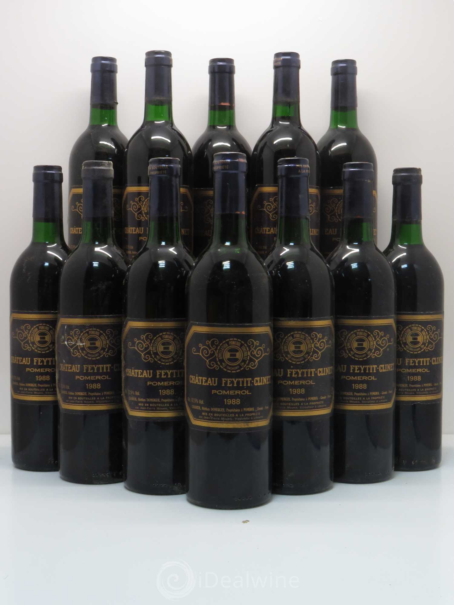 Château Feytit-Clinet 1988 - Lot de 12 bouteilles - 0