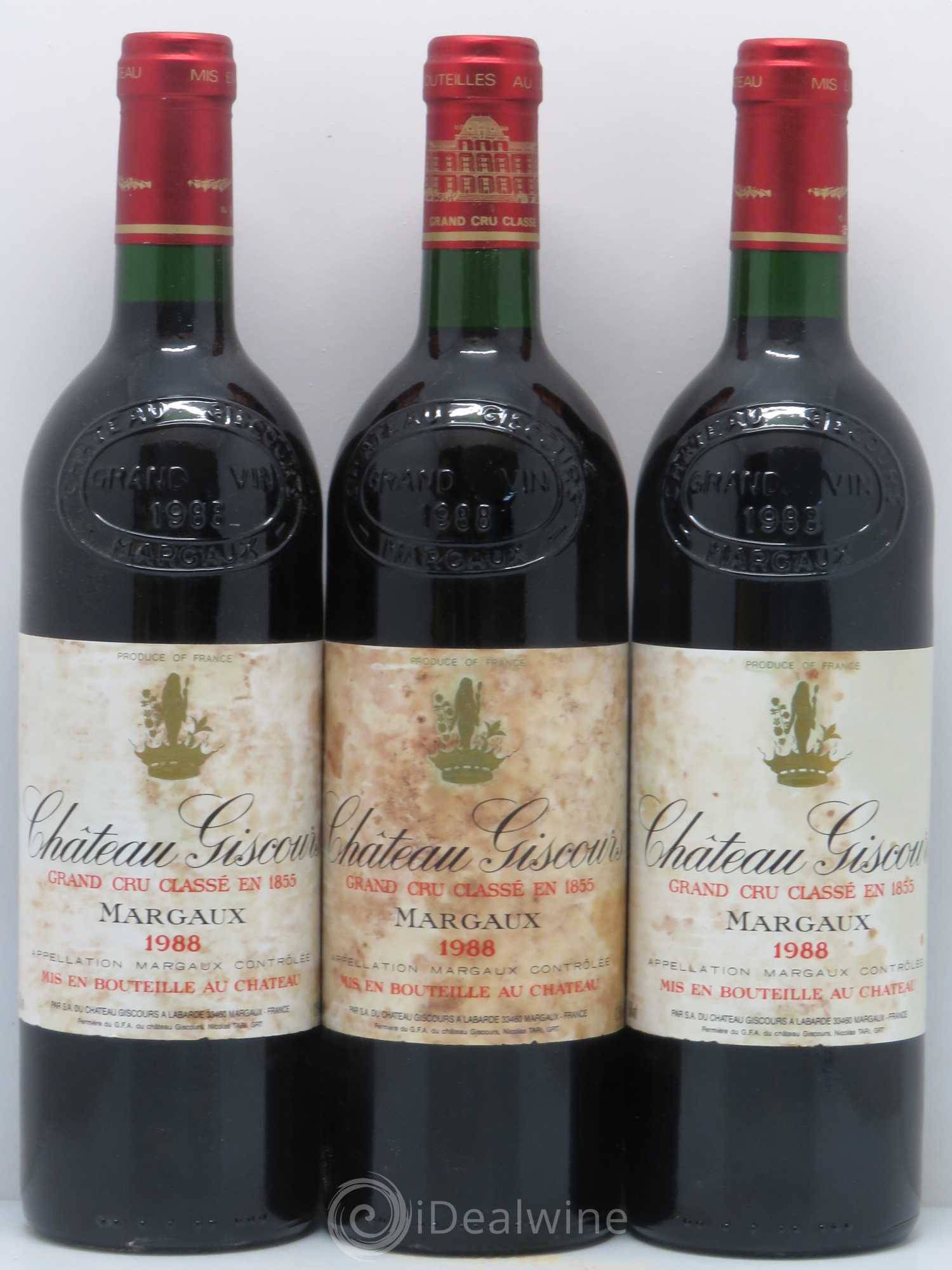 Château Giscours 3ème Grand Cru Classé 1988 - Lot de 12 bouteilles - 1