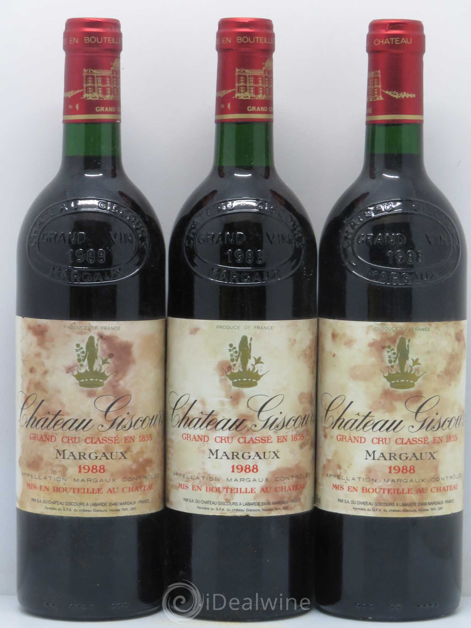Château Giscours 3ème Grand Cru Classé 1988 - Lot de 12 bouteilles - 2