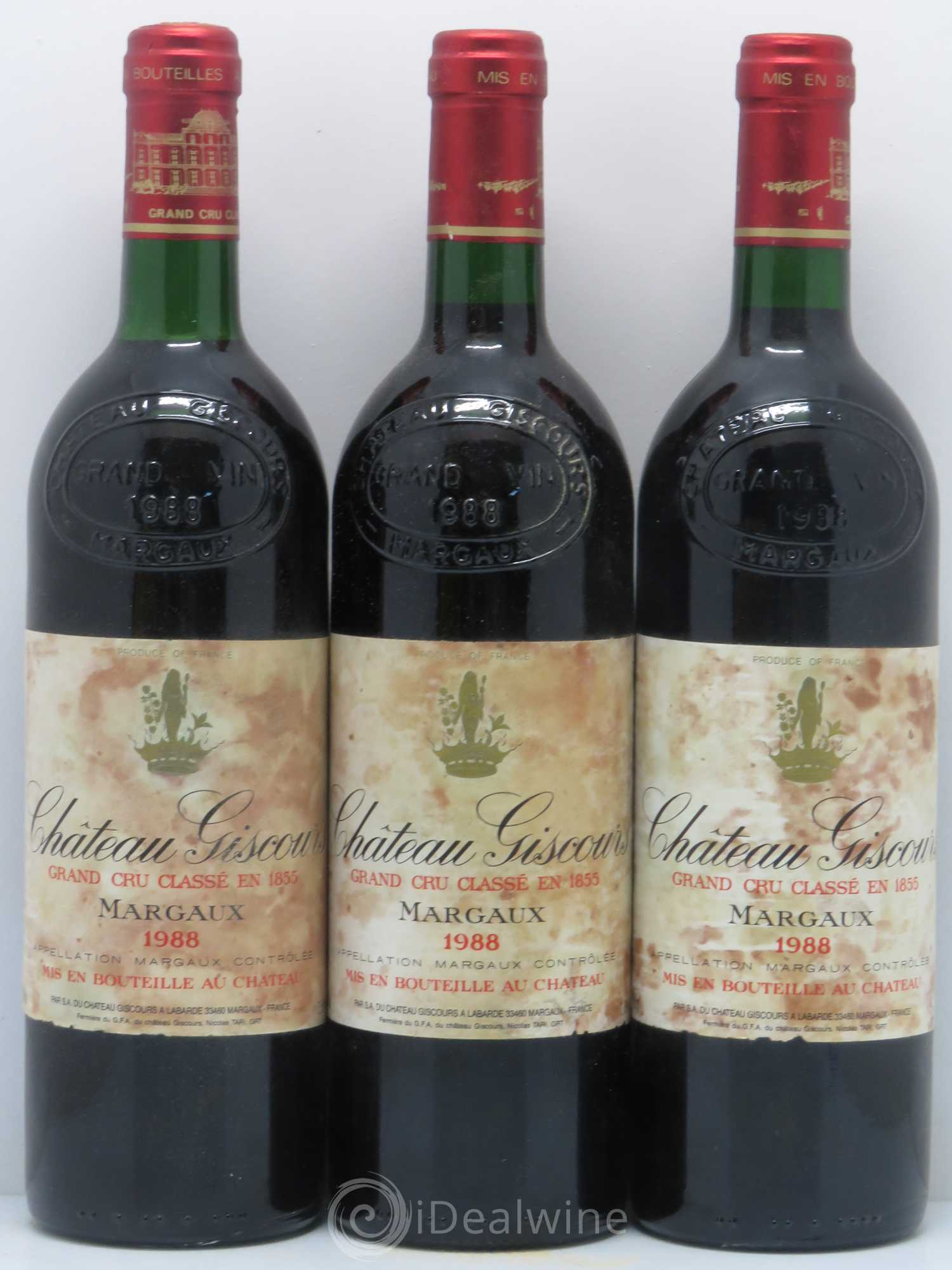 Château Giscours 3ème Grand Cru Classé 1988 - Lot de 12 bouteilles - 3