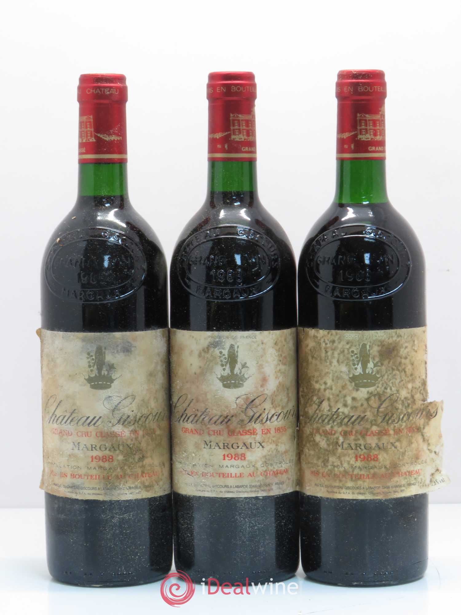 Château Giscours 3ème Grand Cru Classé 1988 - Lot de 12 bouteilles - 1