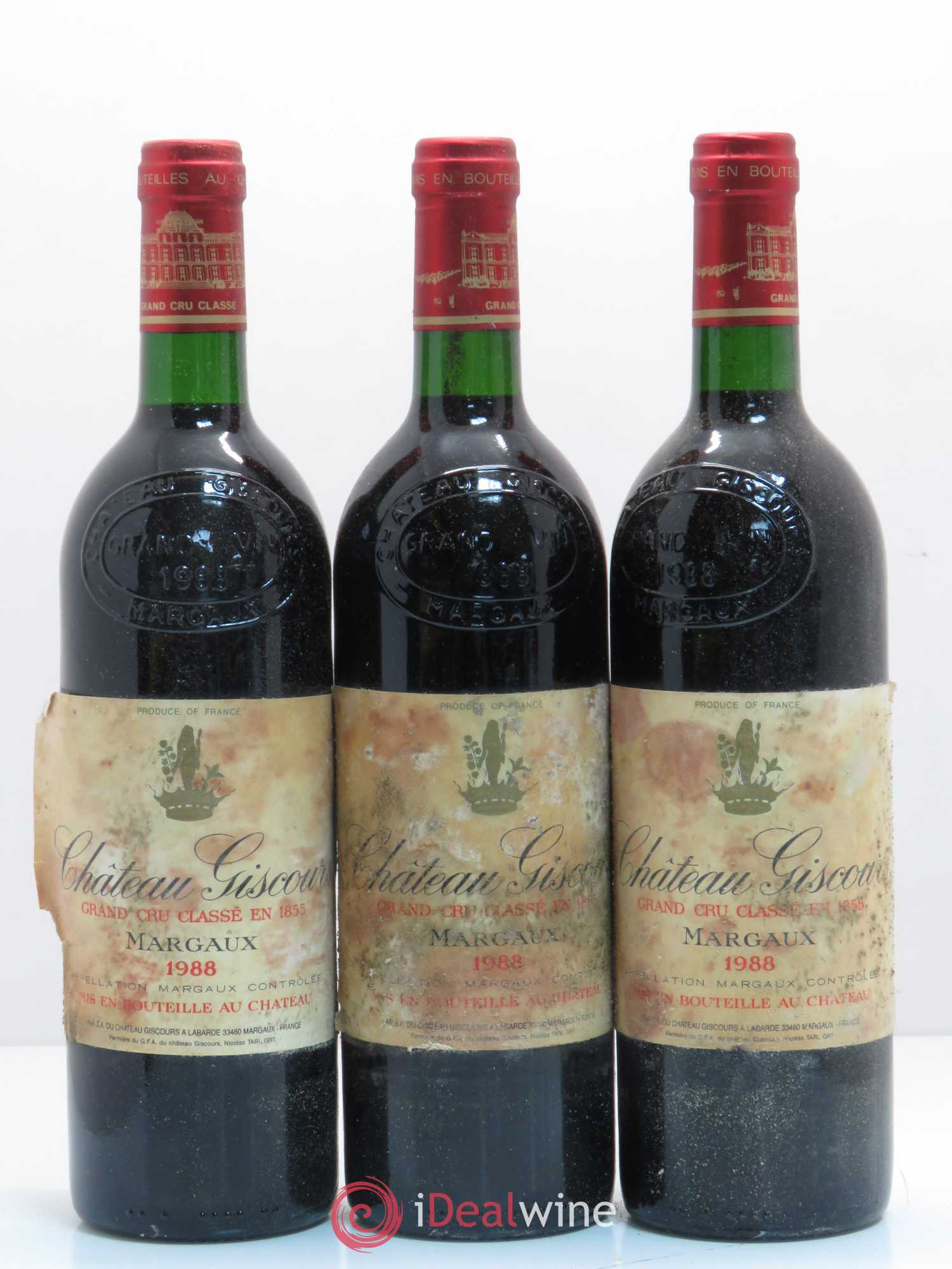 Château Giscours 3ème Grand Cru Classé 1988 - Lot de 12 bouteilles - 2