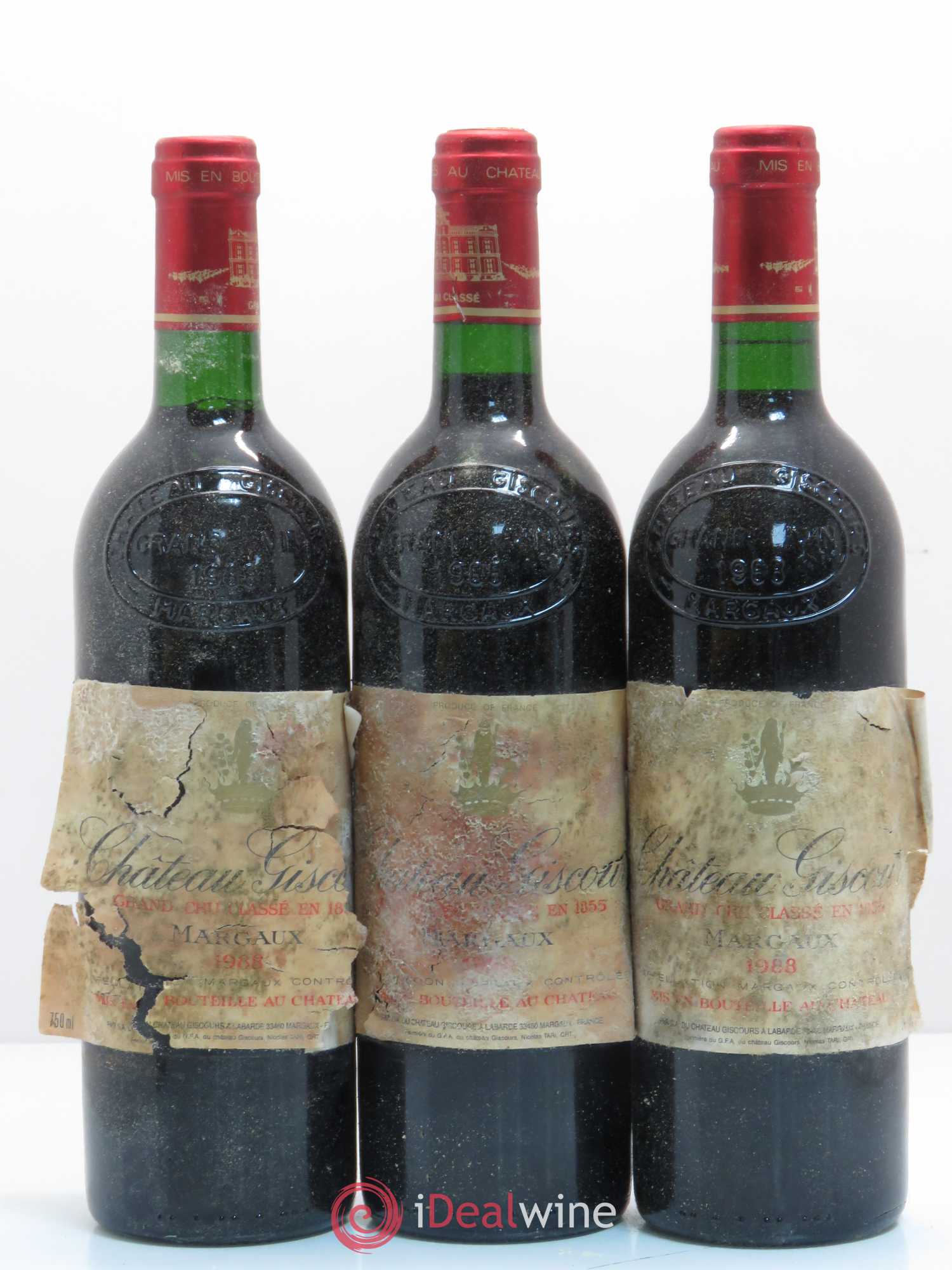 Château Giscours 3ème Grand Cru Classé 1988 - Lot de 12 bouteilles - 3