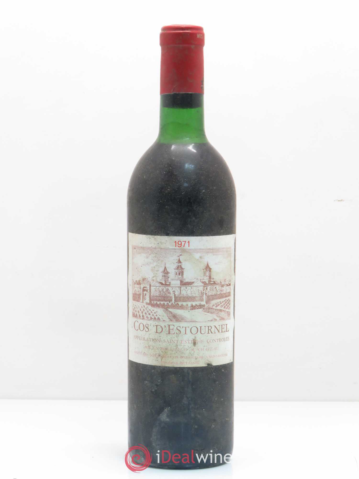 Cos d'Estournel 2ème Grand Cru Classé 1971 - Lot de 1 bouteille - 0