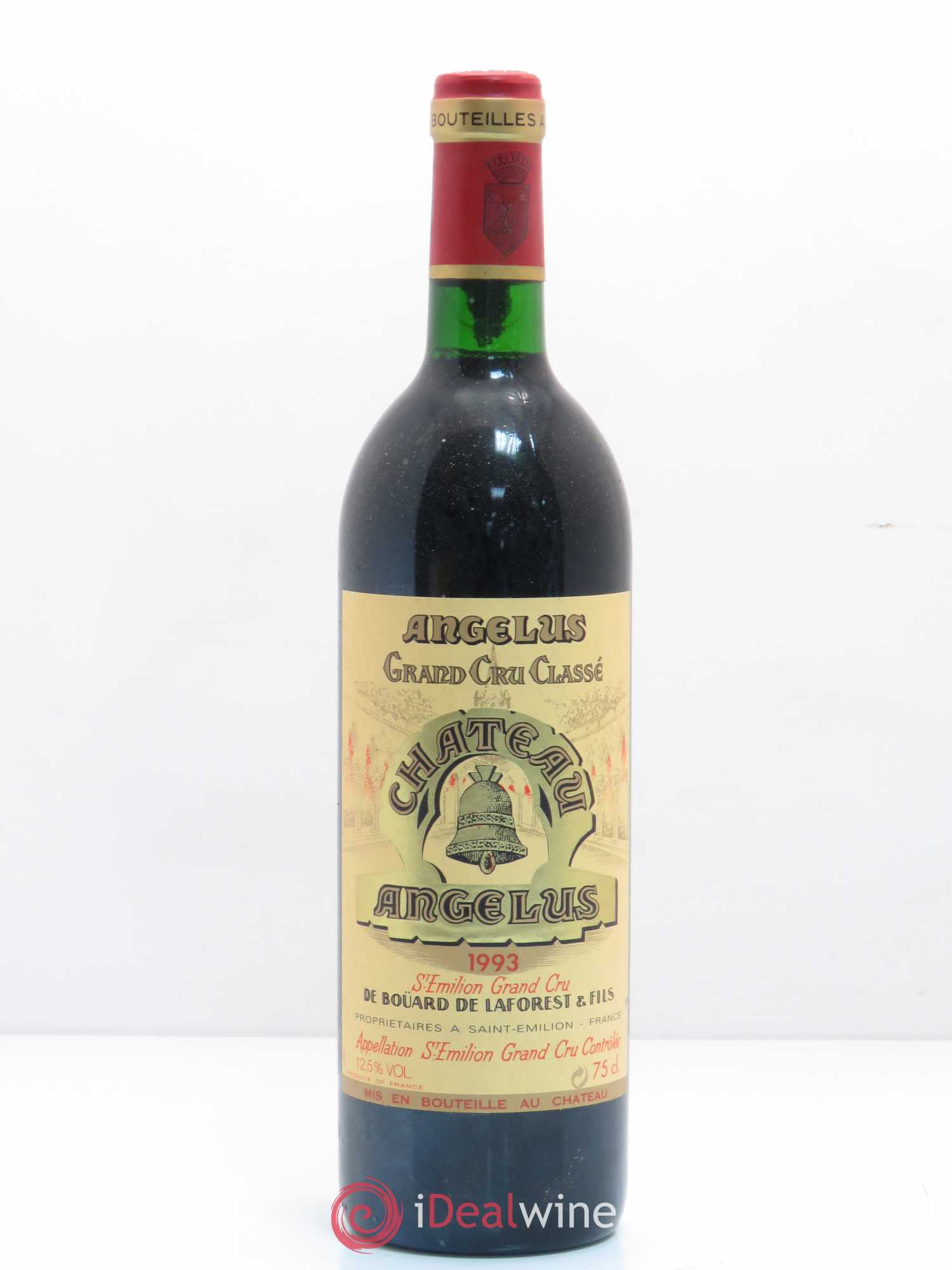 Château Angélus 1er Grand Cru Classé A 1993 - Lot de 1 bouteille - 0