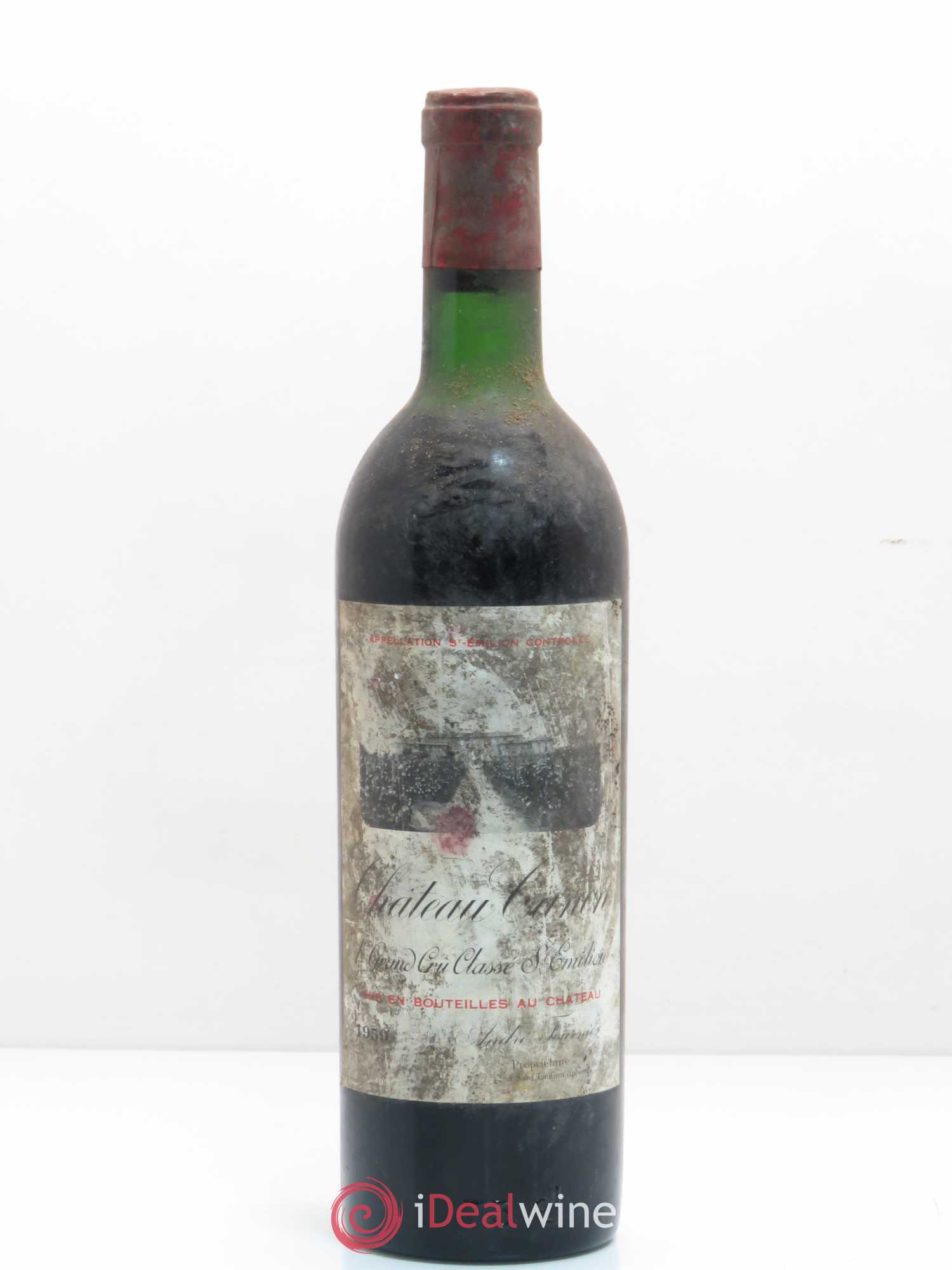 Château Canon 1er Grand Cru Classé B 1959 - Lot de 1 bouteille - 0