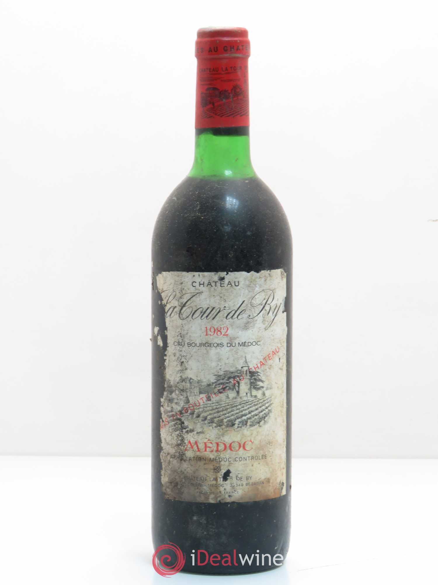 Château La Tour de By Cru Bourgeois 1982 - Lot de 1 bouteille - 0