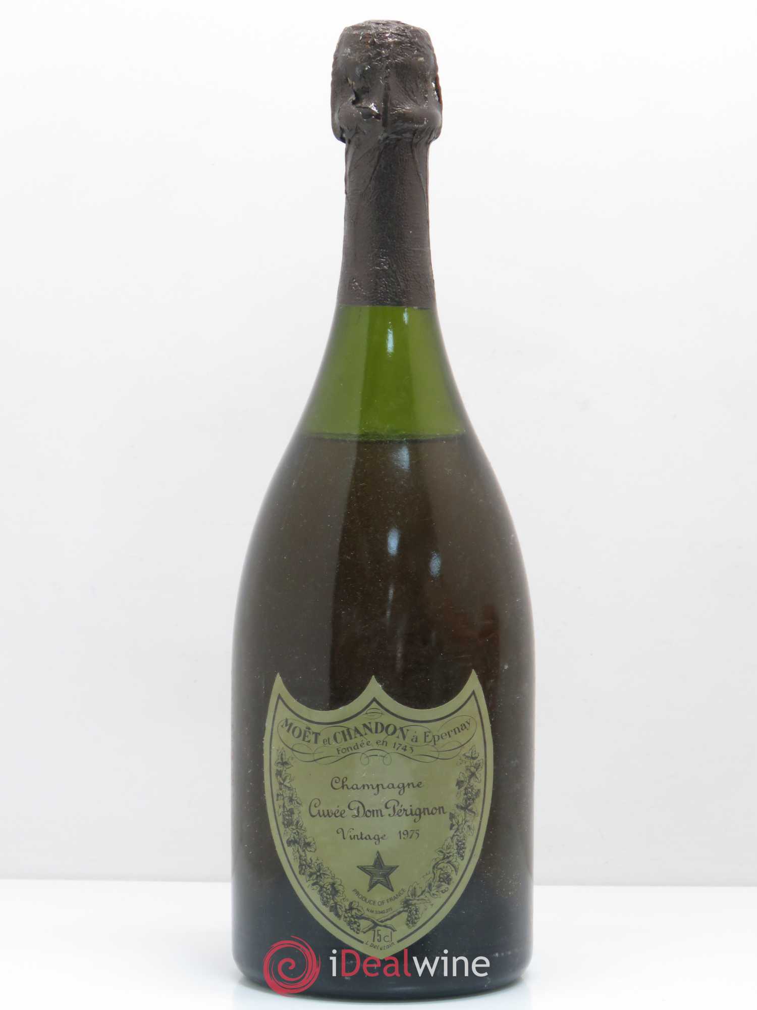 Brut Dom Pérignon 1975 - Lot de 1 bouteille - 0