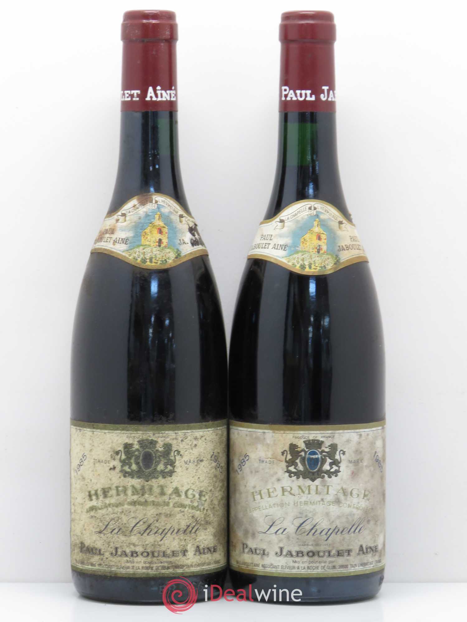 Hermitage La Chapelle Paul Jaboulet Ainé 1985 - Lot de 2 bouteilles - 0