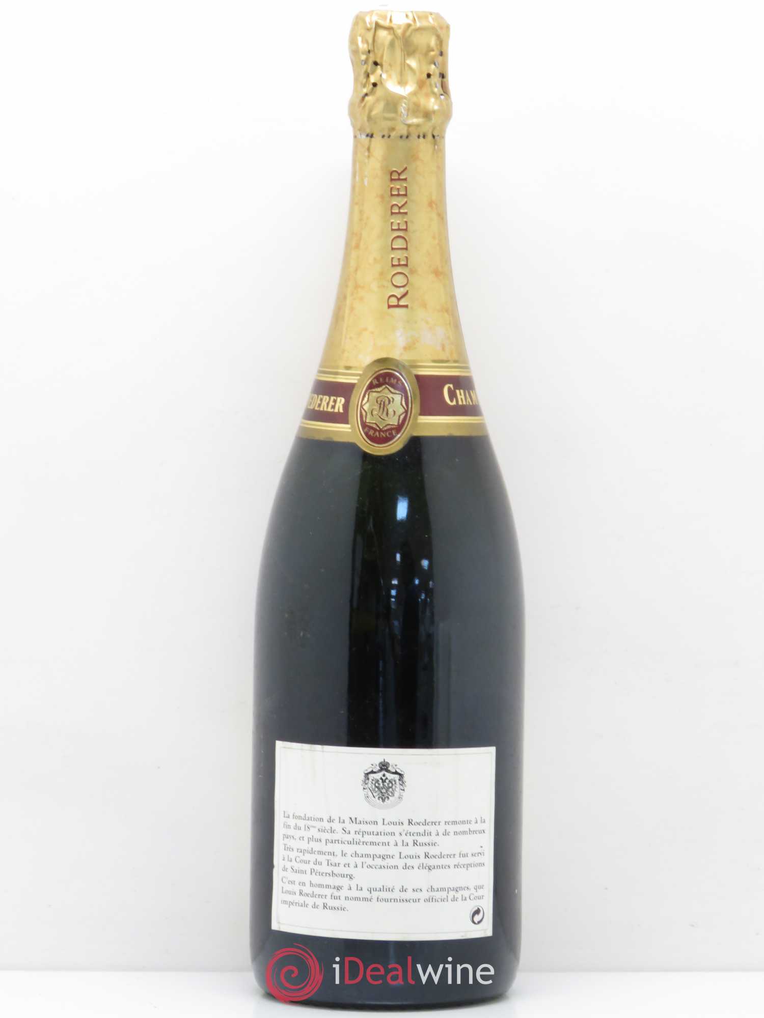 Millésimé Brut Louis Roederer 1989 - Lot de 1 bouteille - 1