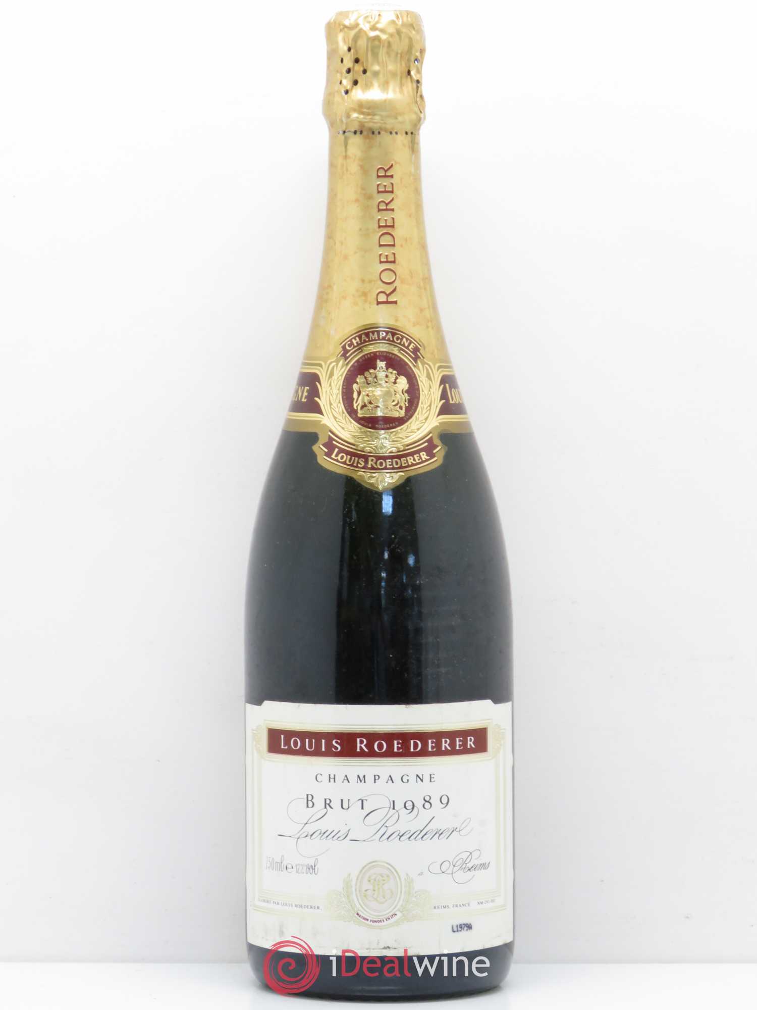 Millésimé Brut Louis Roederer 1989 - Lot de 1 bouteille - 0