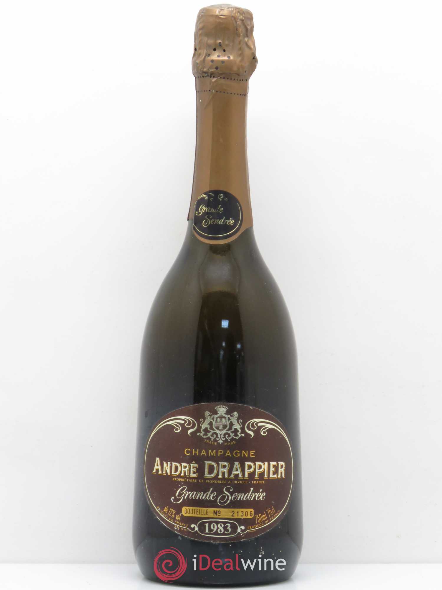 Grande Sendrée Drappier 1983 - Lot de 1 bouteille - 0
