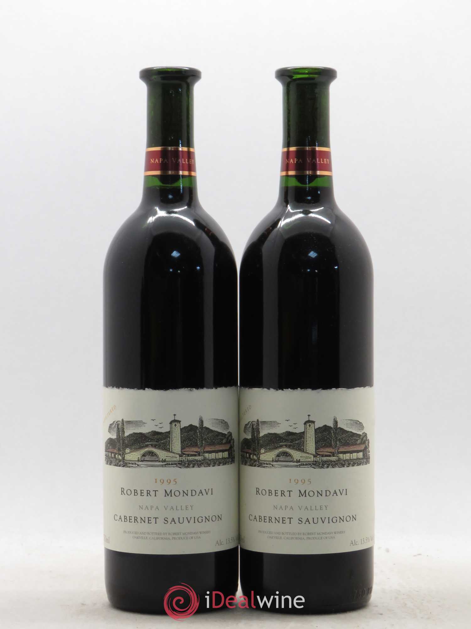 Cabernet Sauvignon Oakville Mondavi Winery 1995 - Posten von 2 Flaschen - 0