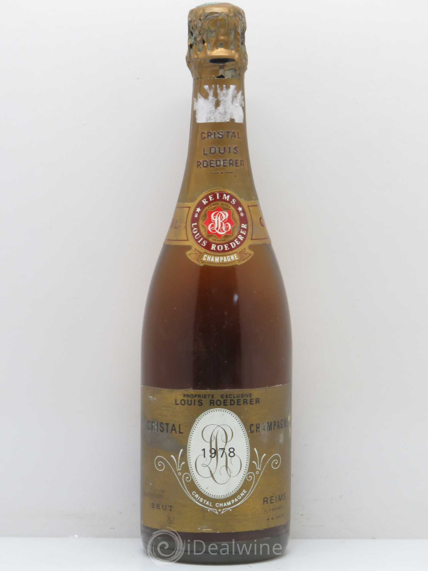 Cristal Louis Roederer 1978 - Lot de 1 bouteille - 0