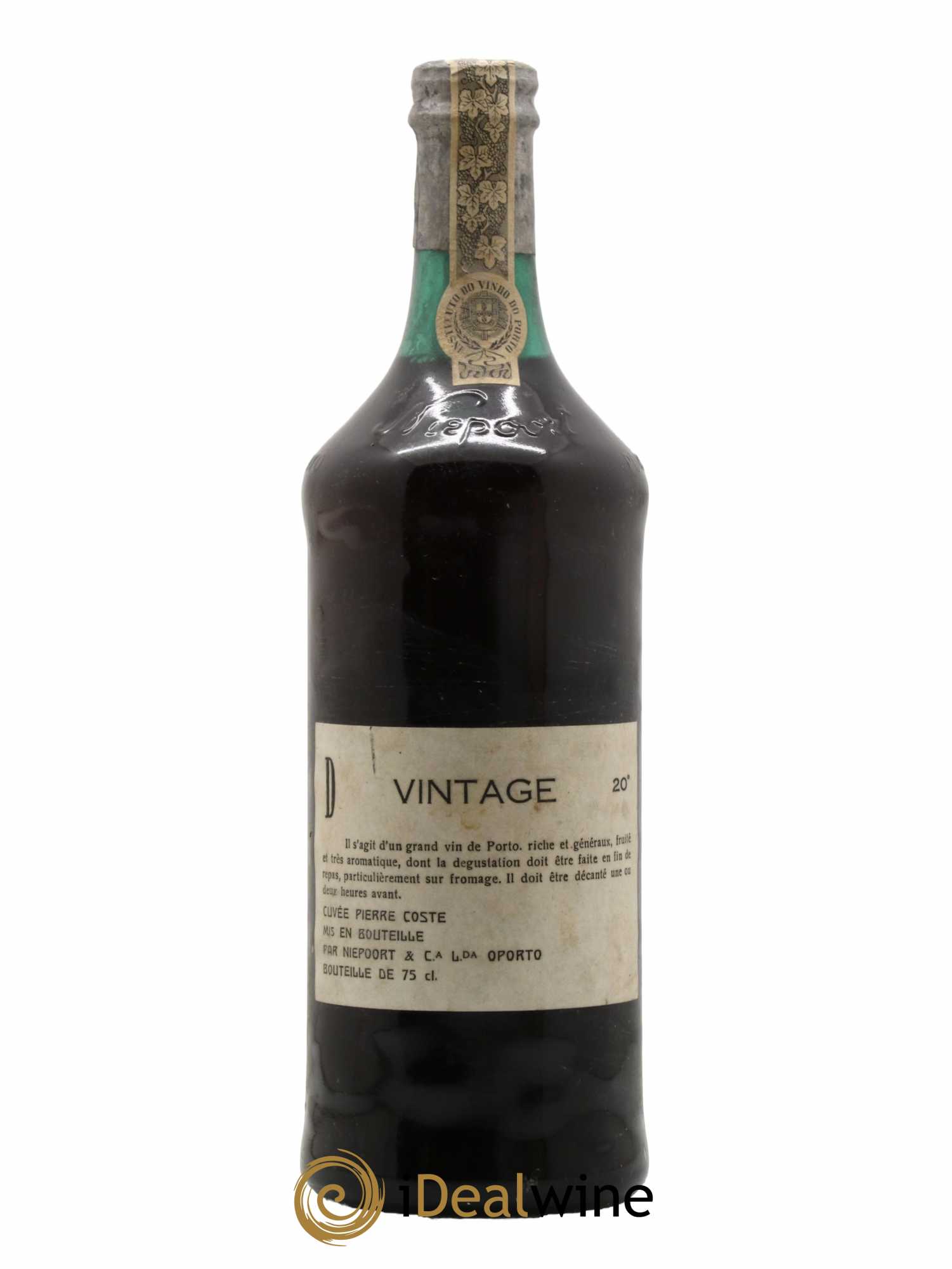 Porto Vintage Niepoort 1975 - Lot de 1 bouteille - 1