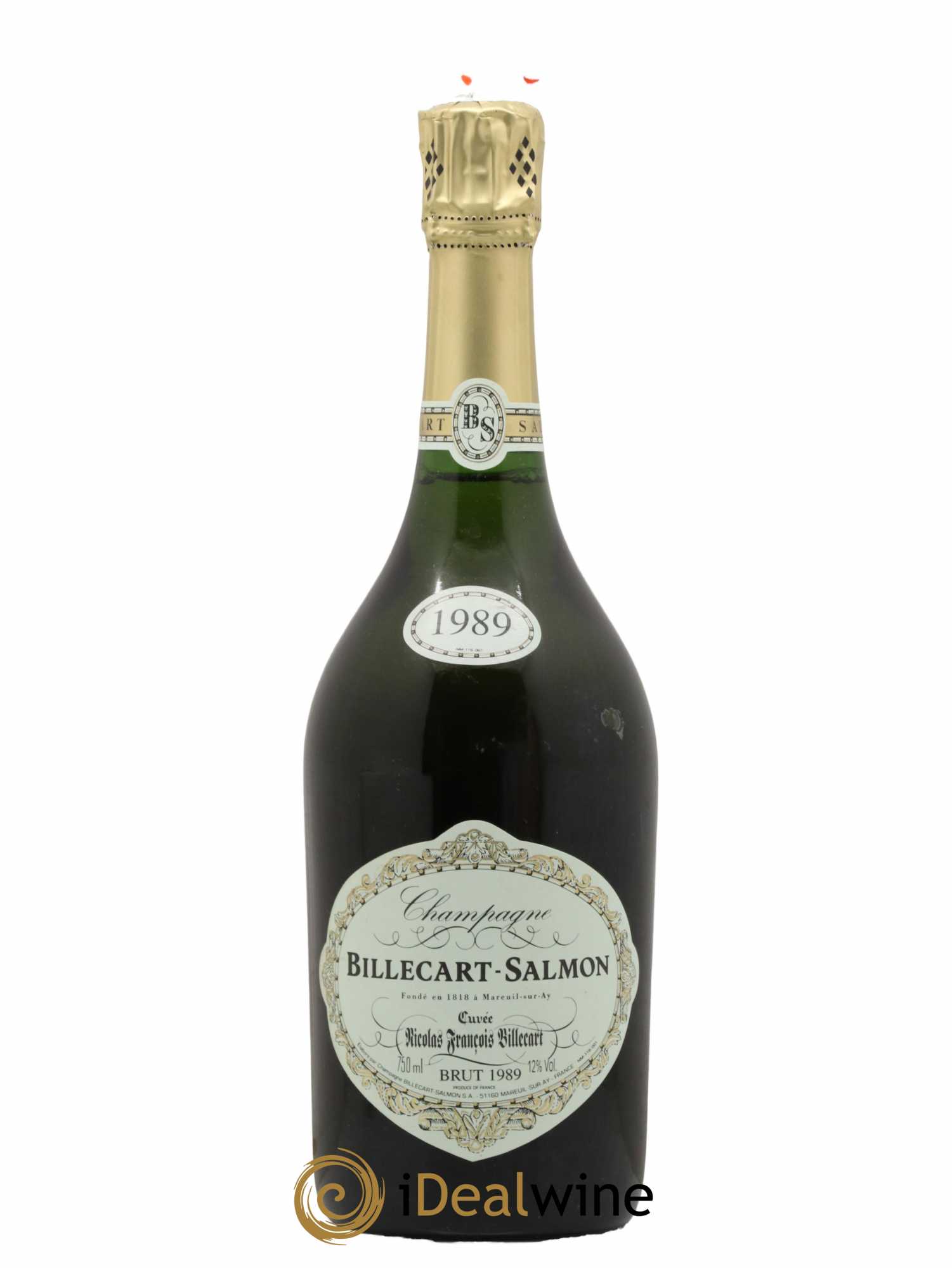Brut Nicolas François Billecart Billecart-Salmon 1989 - Lot de 1 bouteille - 0